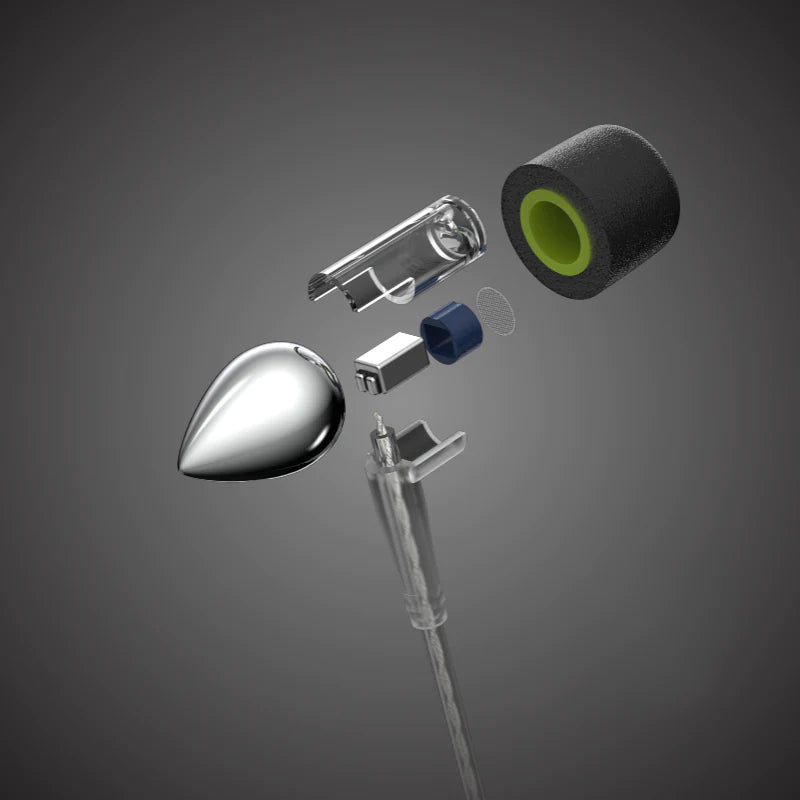 MoonDrop Droplet HiFi In-Ear Monitors with USB-C - Premium Sound Quality for Audiophiles, Musicians & Gamers - Perfect for Studio Recording, Live Performances & Mobile Gaming