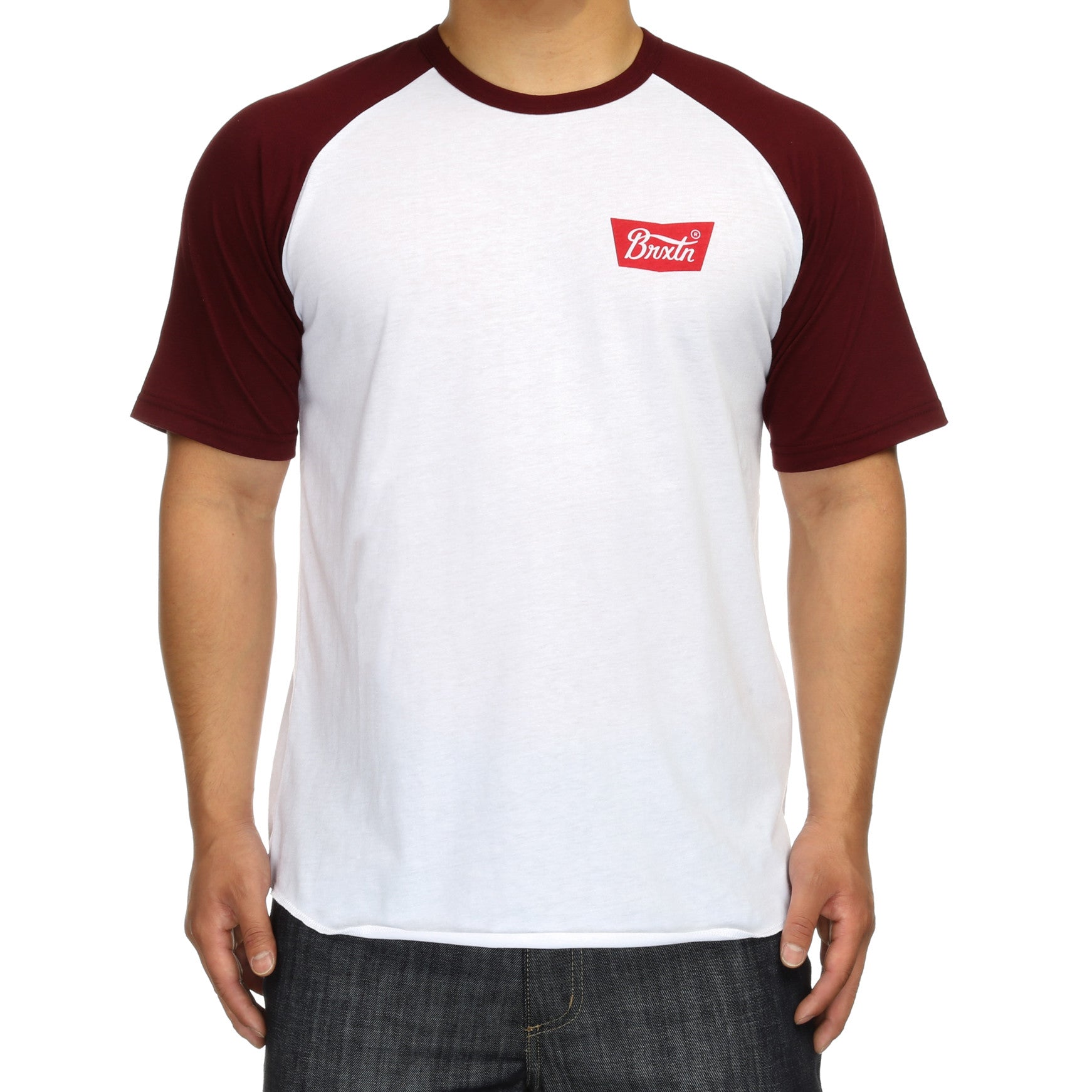 Brixton Stith Short Sleeve Knit Sweater - White | Casual Summer Pullover for Men | Perfect for Beach Outings and Weekend Relaxation
