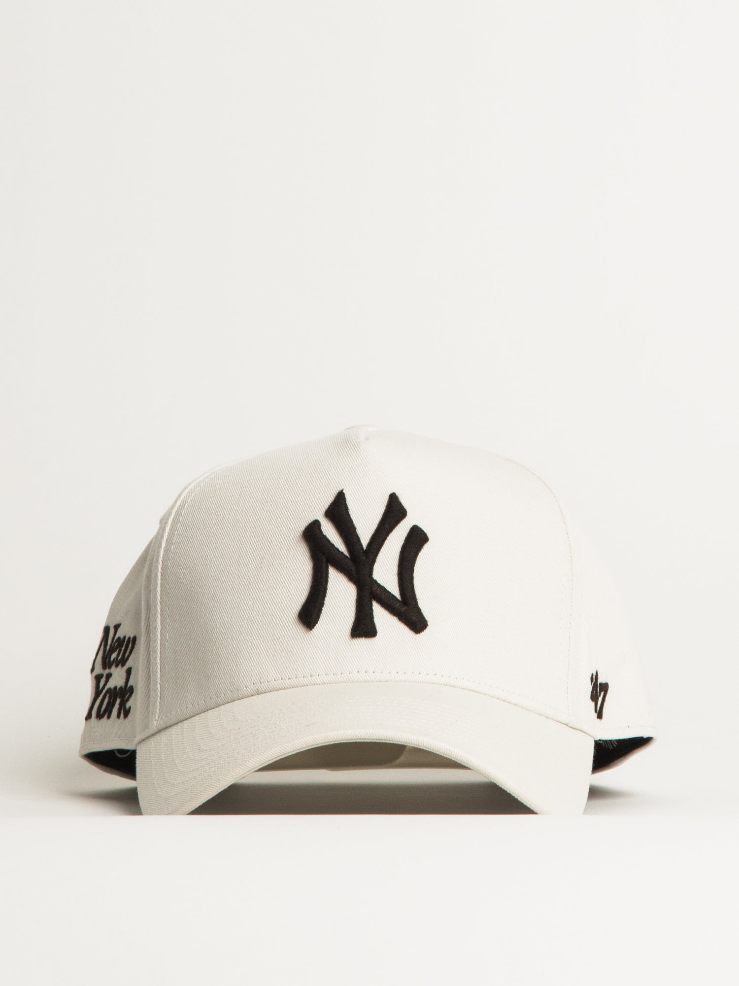 New York Yankees 47 Brand Clean Up Adjustable Hat - Official MLB Licensed Cap for Baseball Fans, Streetwear & Casual Outfits
