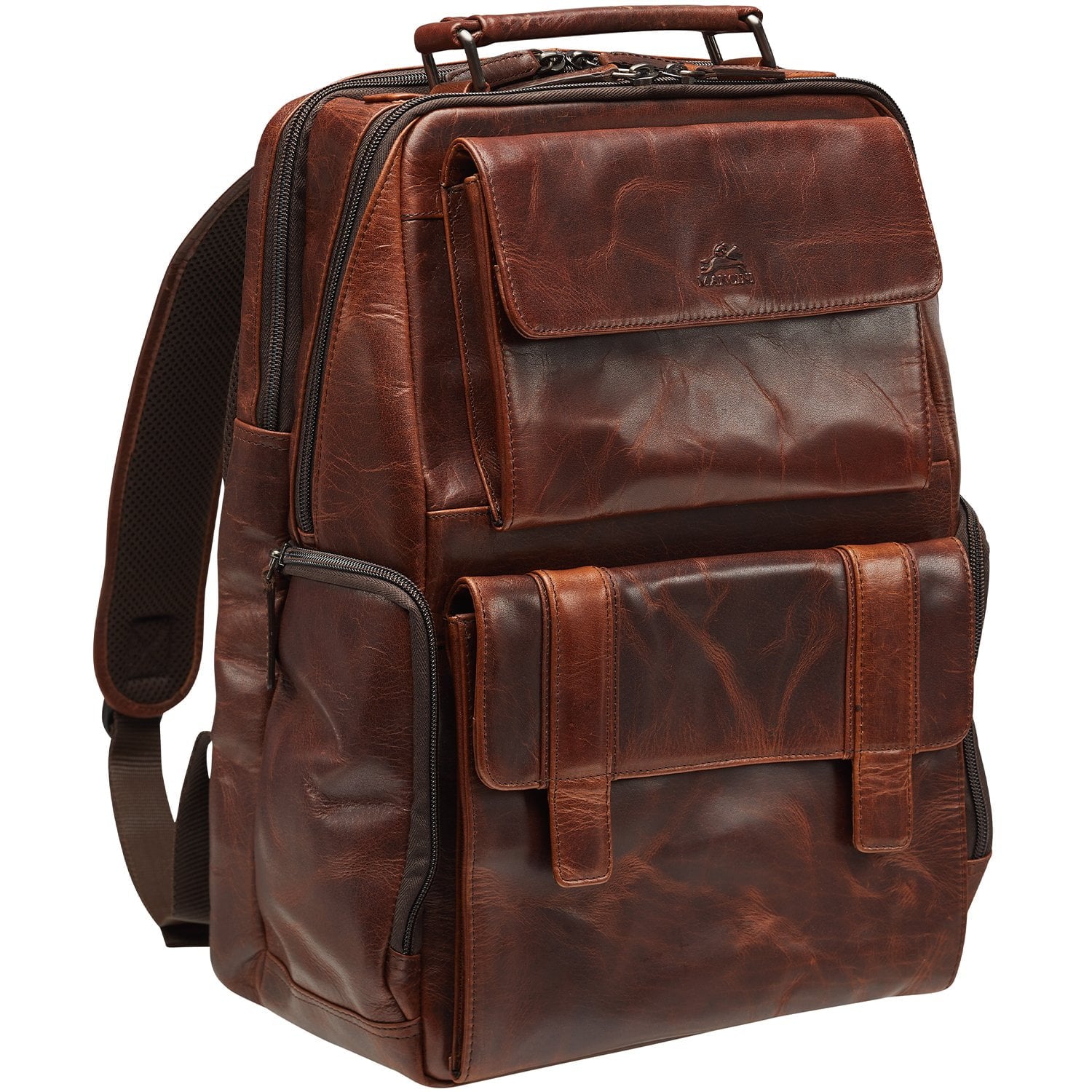 Mancini BUFFALO Anti-Theft RFID Backpack for 15.6