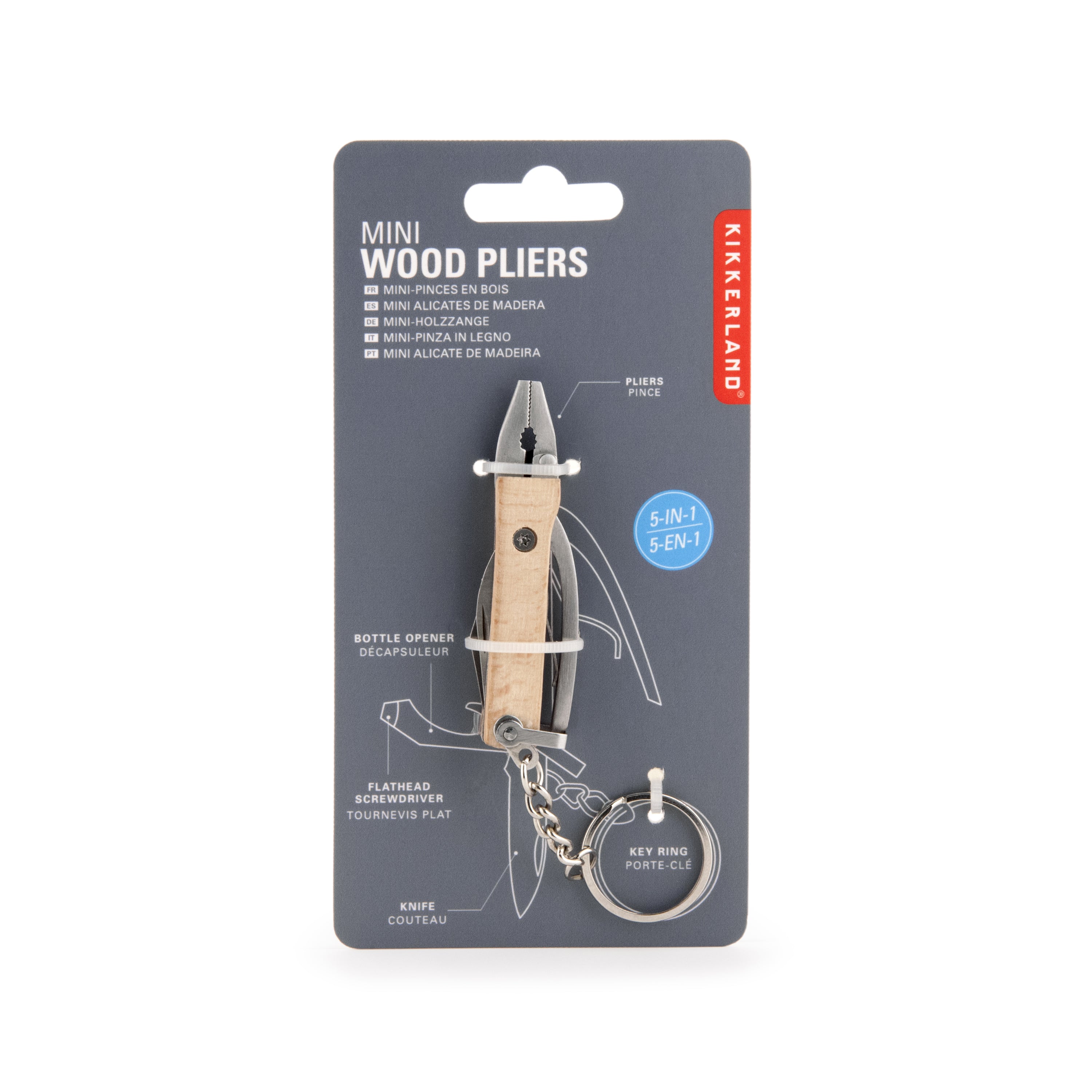 Mini Keychain Pliers - Compact Multi-Tool for Everyday Carry (EDC), Survival, Camping & DIY Projects | Stainless Steel Pocket Tool for Home, Office & Outdoor Adventures