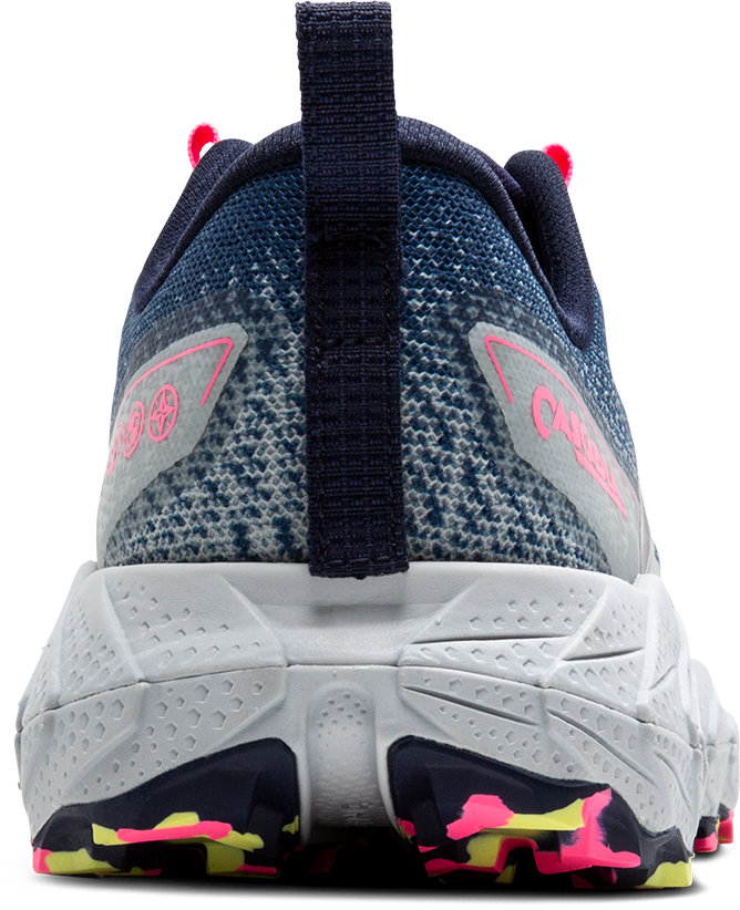 Women's Cascadia 18 Running Shoes - Lightweight Trail Sneakers for Hiking & Outdoor Activities (476 Oceana/Pearl Blue/Pink) - Perfect for Jogging, Gym Workouts & Daily Wear