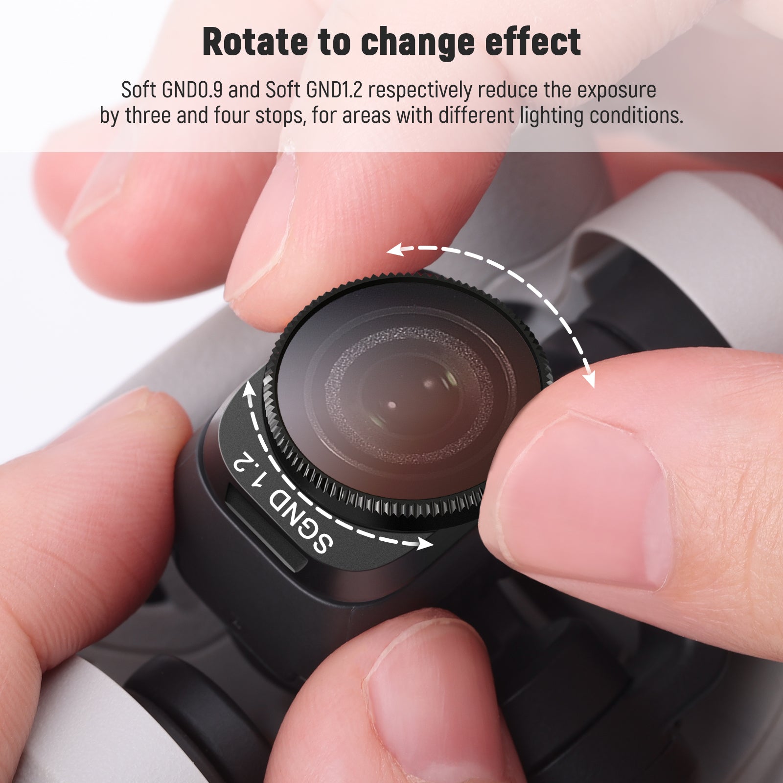 NEEWER FL 29 4-Pack ND & Effect Filter Set Compatible with DJI Mini 3/Mini 3 Pro Drone - Enhance Aerial Photography for Sunny Days & Creative Effects