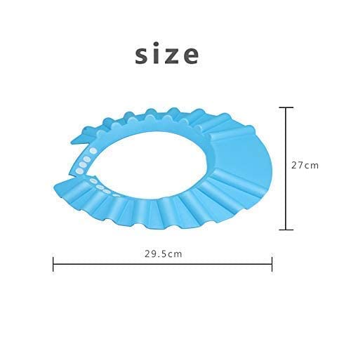 ORBIT HOUSE Adjustable Baby Shower Cap - Soft & Safe Bathing Hat for Infants, Toddlers & Newborns - Perfect for Hair Washing, Bath Time & Water Protection (1 Pack)