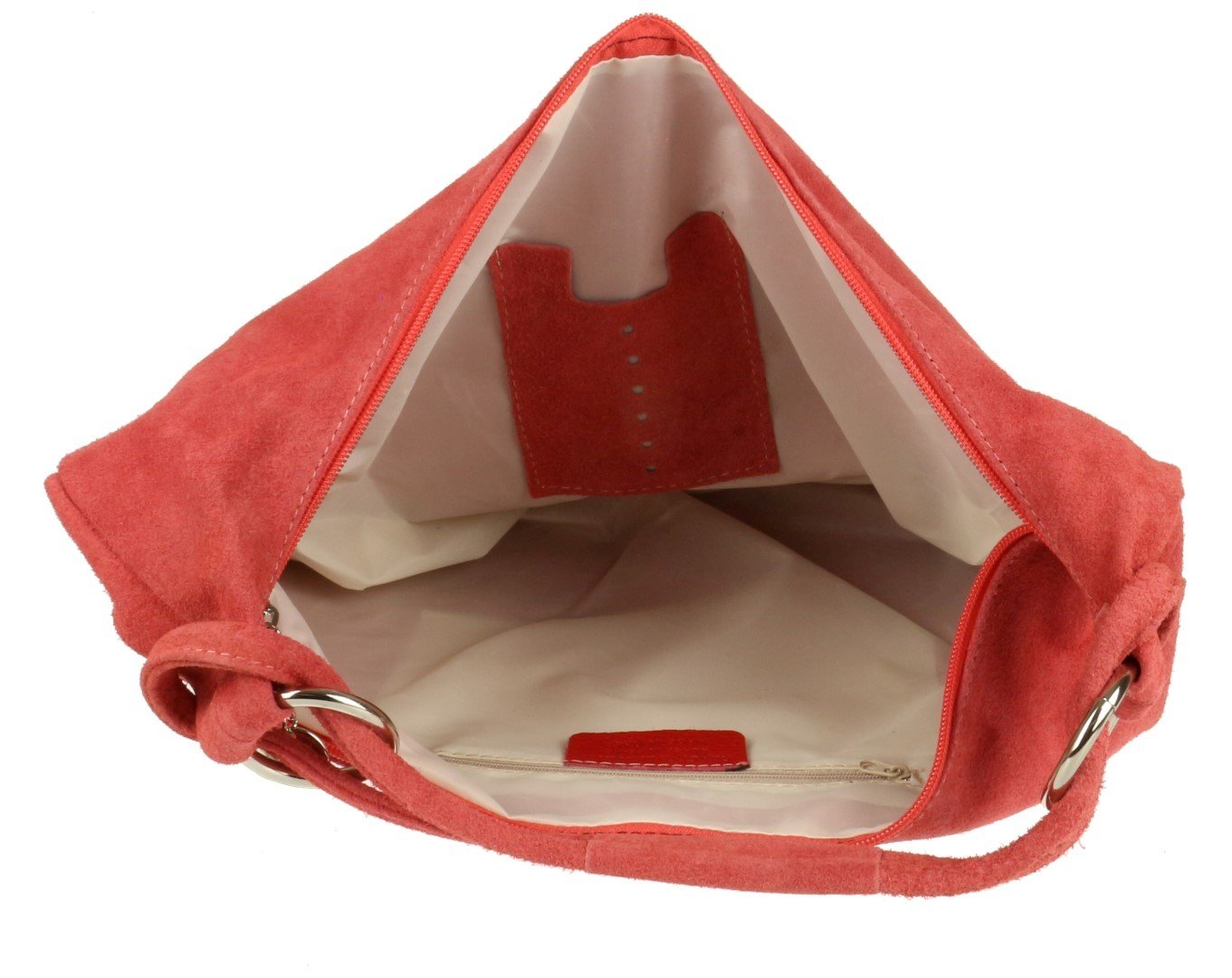 Stylish Women's Hobo Shoulder Bag - Genuine Italian Suede Leather Handbag for Ladies | Perfect for Work, Travel & Everyday Use