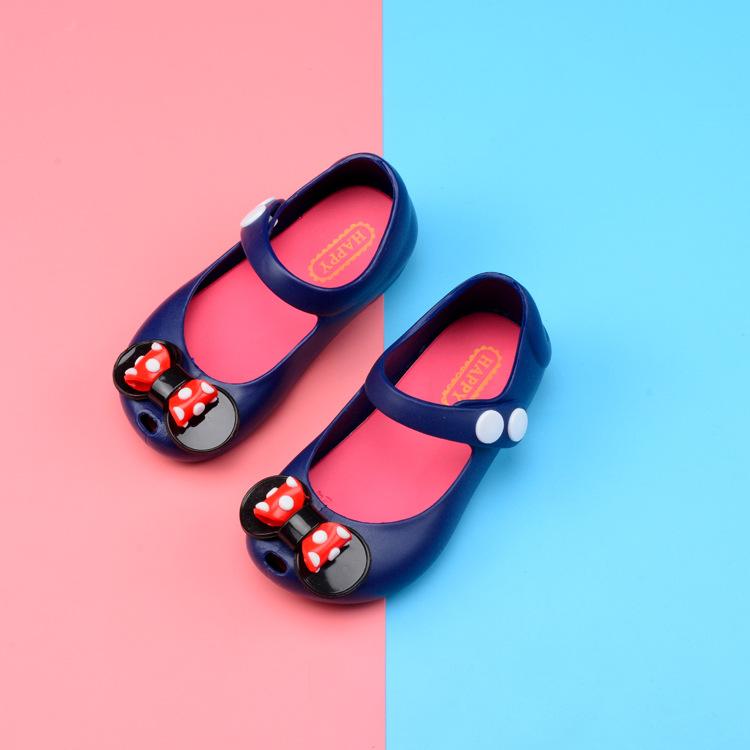 Bowtique Polka Dot Jelly Sandals for Women - Comfortable & Stylish Beach Shoes for Summer, Pool Party, and Casual Outings