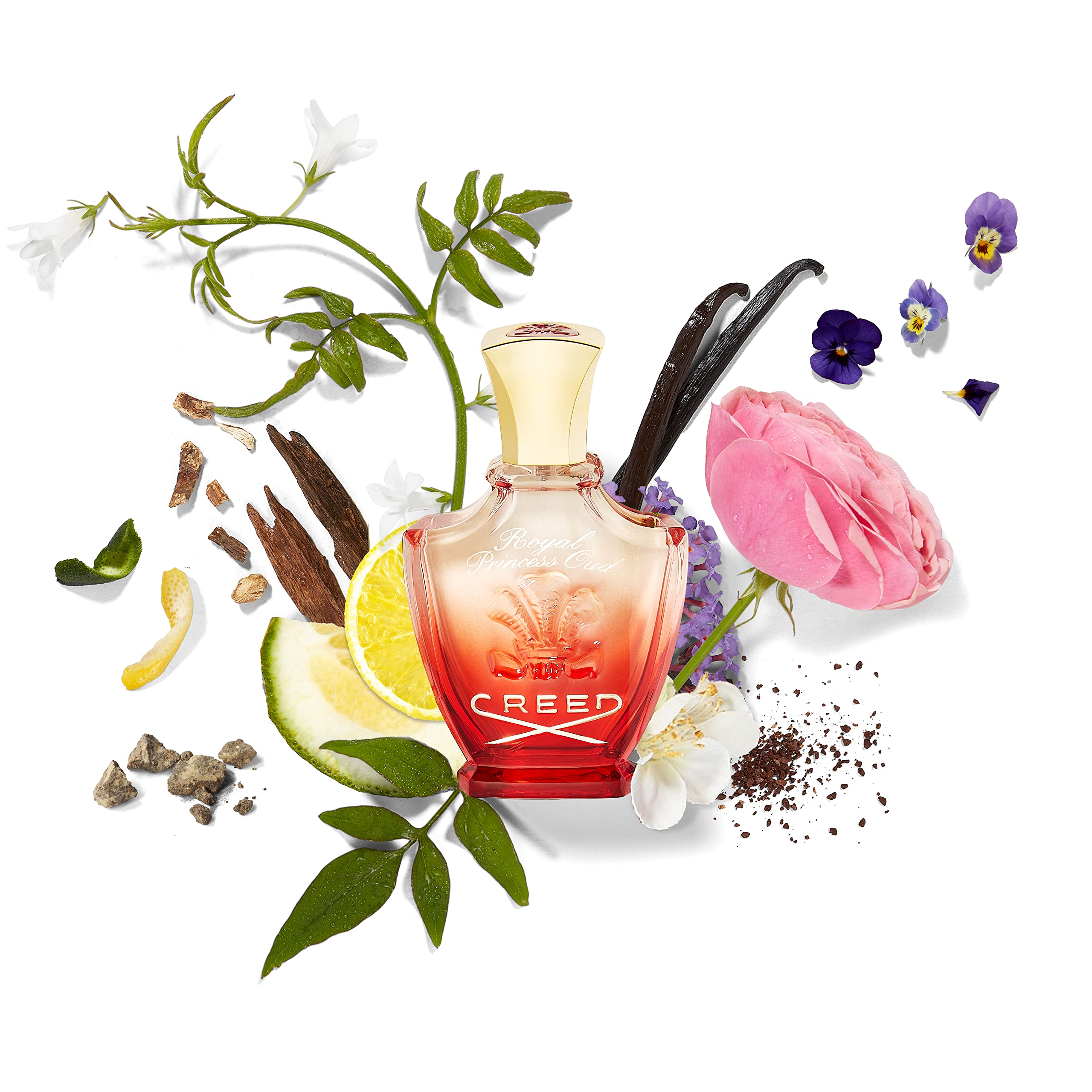 Creed Royal Princess Oud - Luxury Perfume for Women | Floral Amber Scent with Crisp Gourmand Notes - Perfect for Evening Events, Date Nights & Special Occasions