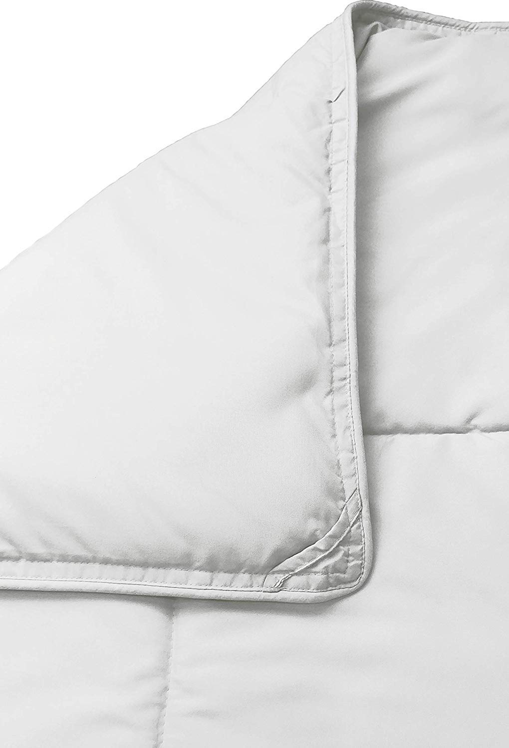 Premium 300 GSM Goose Down Comforter Set - Super Soft & Lightweight 600 Series - 100% Organic Cotton - Solid White - California King Size | Luxury Bedding for Master Bedrooms & Guest Rooms