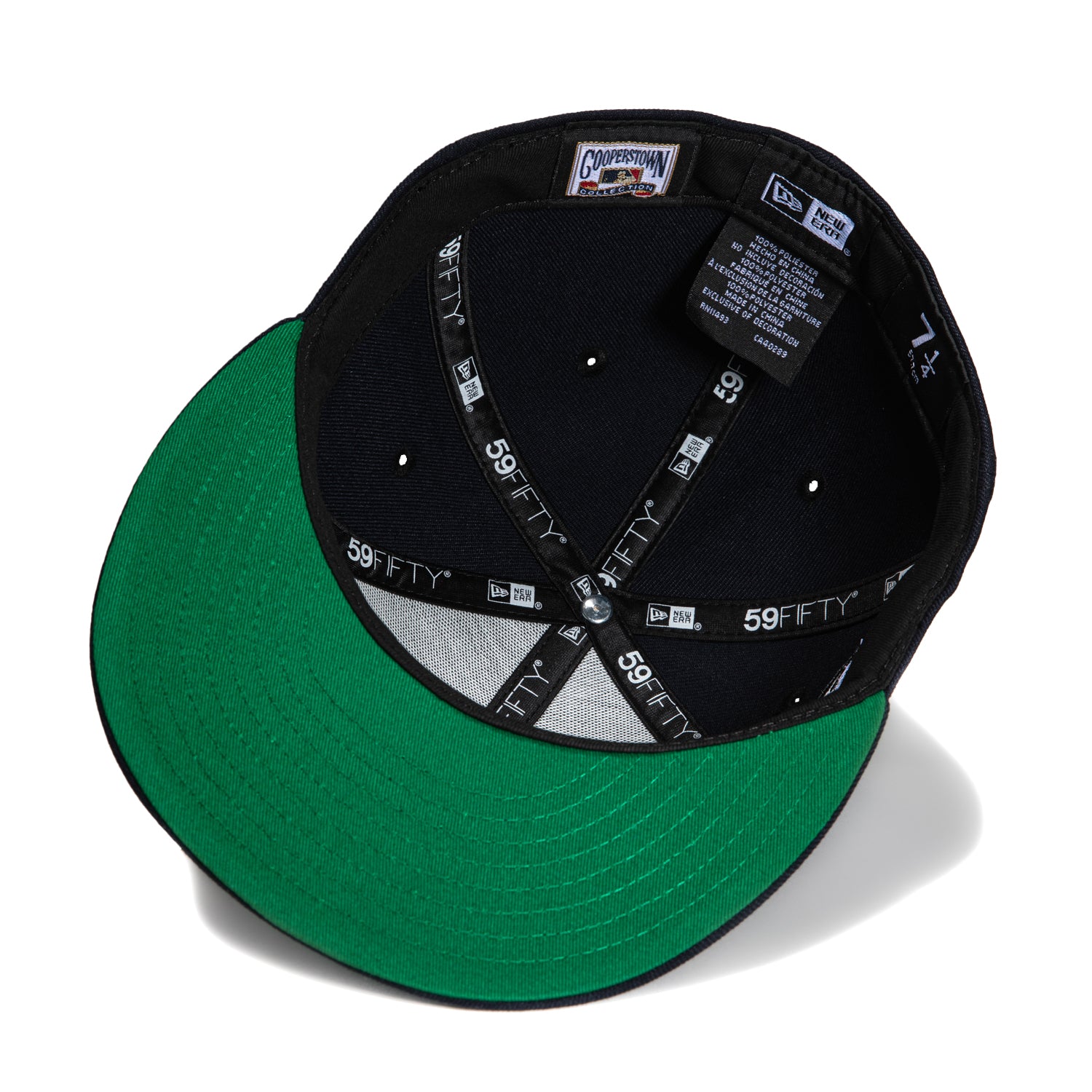 New Era 59Fifty Cleveland Guardians 10th Anniversary Stadium Patch Snapback Hat - Navy & Black | MLB Baseball Cap for Fans & Collectors | Perfect for Games, Gifts & Streetwear Fashion