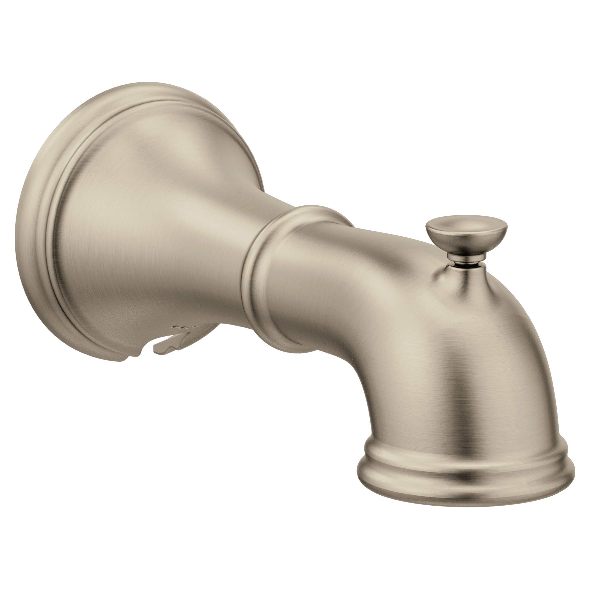 Moen 185820BN Brushed Nickel Tub and Shower Faucet Set - Durable Bathroom Fixtures for Modern Homes | Perfect for Bathroom Renovations & Spa-Like Showers