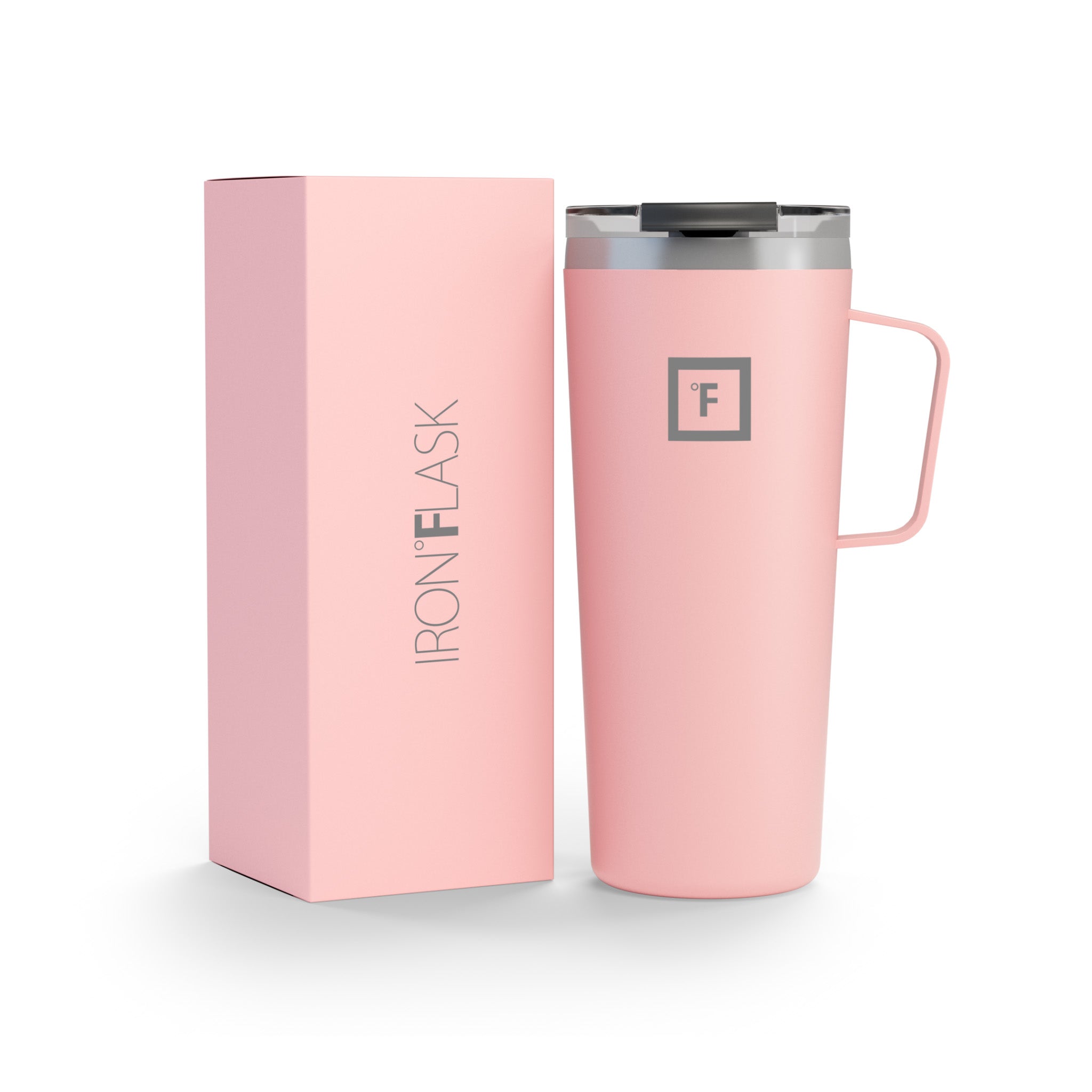 24 Oz Insulated Coffee Mug with Non-Slip Grip - Perfect for Hot & Cold Drinks at Home, Office or Travel
