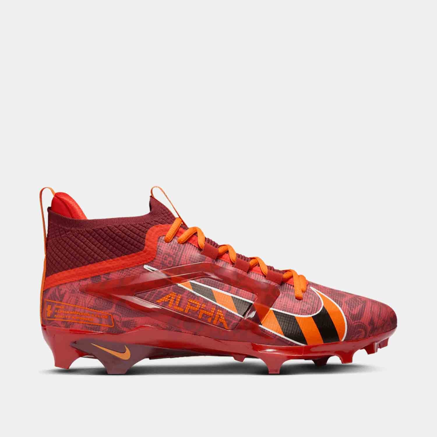 Nike Alpha Menace 4 Elite NRG Football Cleats for Men - High-Performance Cleats for Football, Soccer & Training - Perfect for Turf, Grass & Field Sports