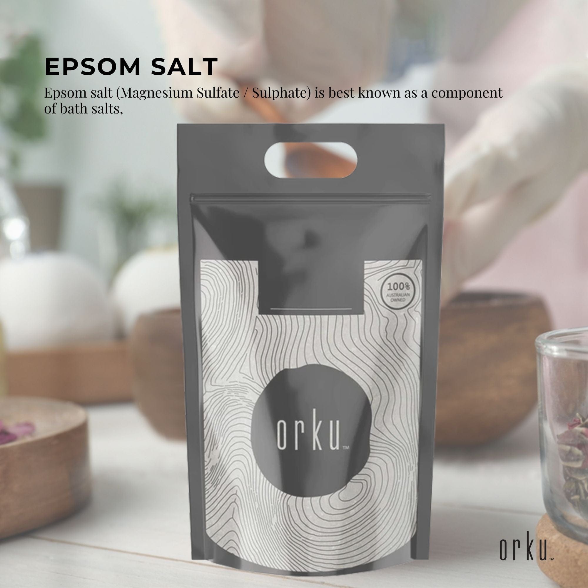 20Kg Epsom Salt - Pure Magnesium Sulfate Bath Crystals for Relaxation, Muscle Recovery & Skin Care | Spa, Foot Soak & Gardening Use