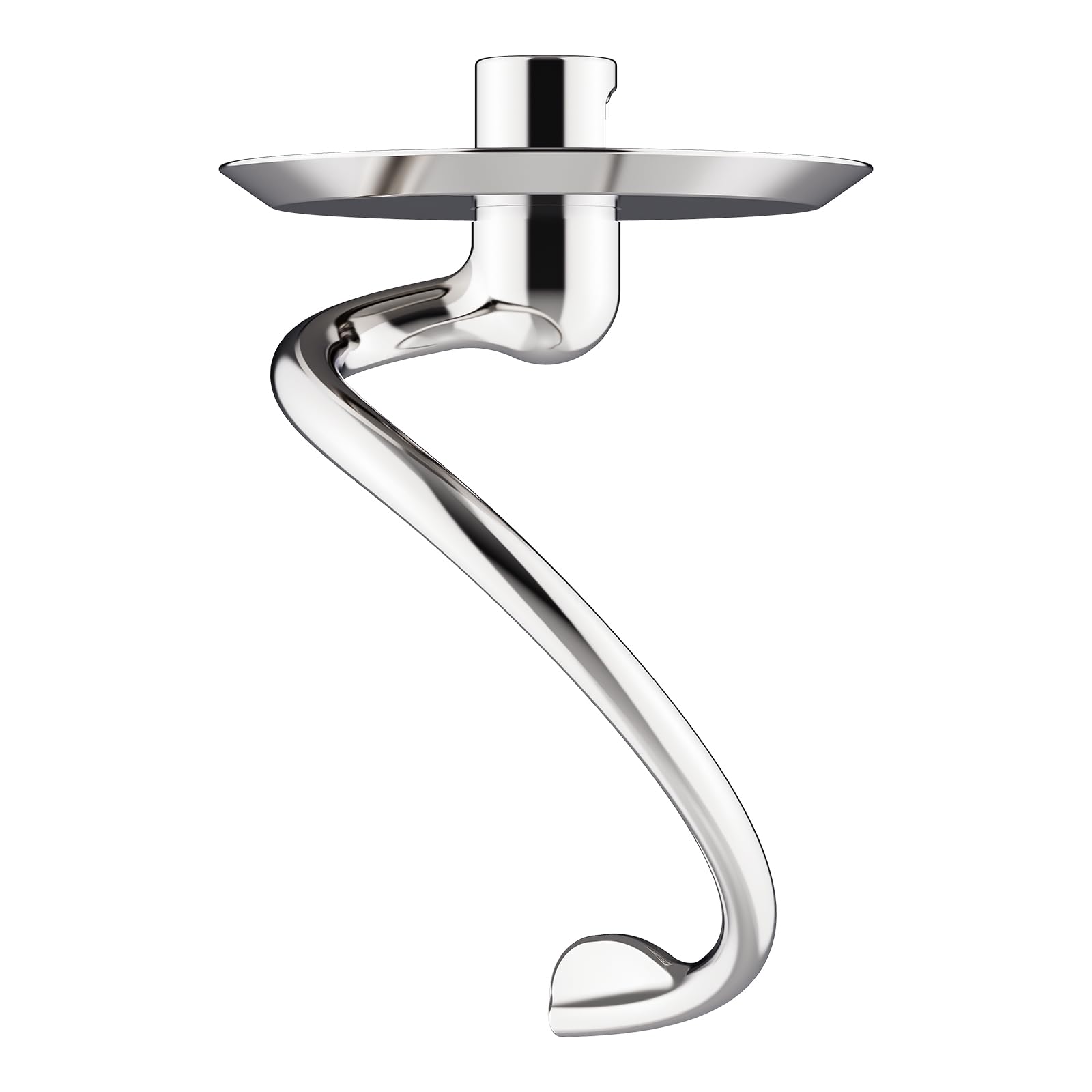 Premium Stainless Steel Spiral Dough Hook Attachment for KitchenAid 4.5QT-5QT Tilt-Head Stand Mixers | Heavy Duty Mixer Accessory | Dishwasher Safe | Perfect for Baking Bread, Pizza Dough & Pastries | by Cofun