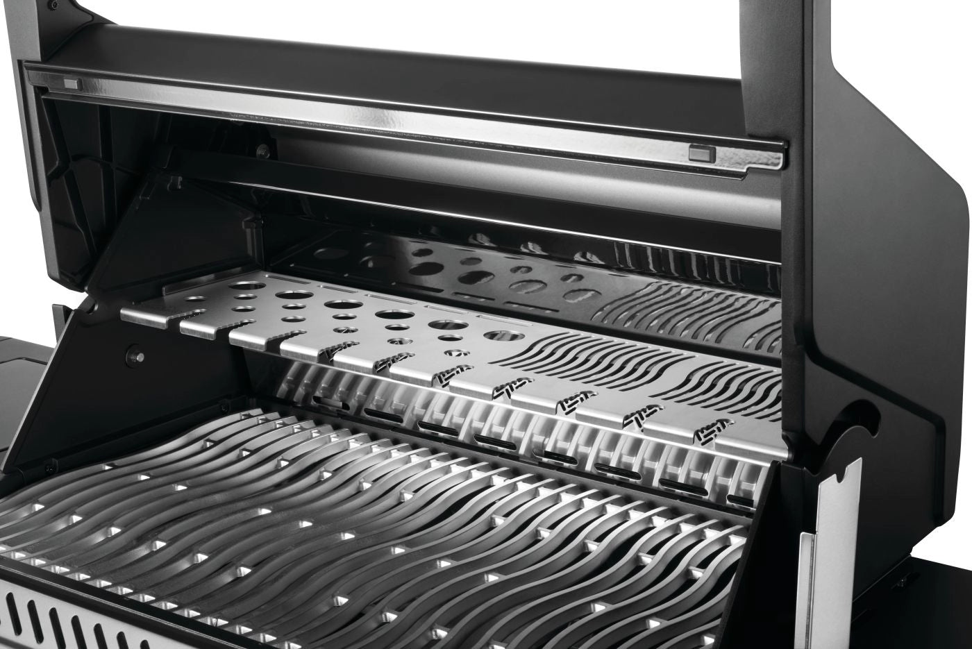 Napoleon Phantom Prestige® 500 RSIB Smart Gas Grill with Infrared Side & Rear Burners - Perfect for Outdoor Cooking, Backyard BBQs, and Patio Entertaining