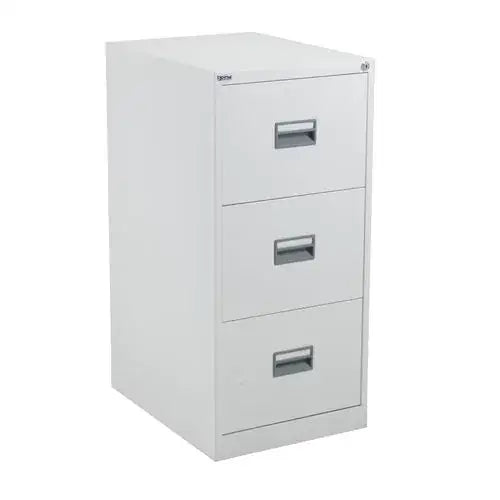 Metal File Cabinet with Lock - 2 Drawer Letter Size File Cabinet for Office, Home, or School - Secure Document Storage Organizer for Files, Folders, and Office Supplies