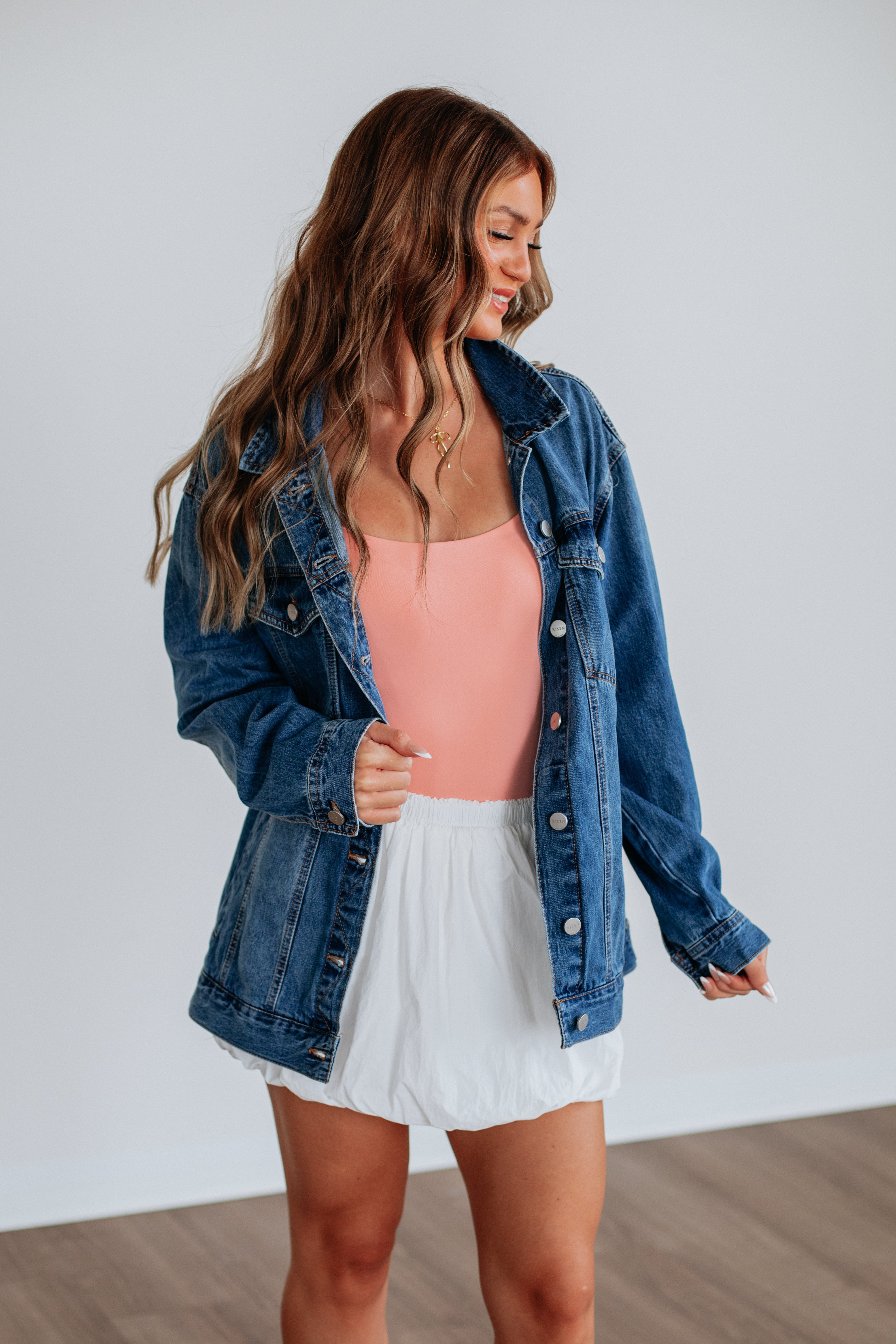 Bria Bubble Skirt for Women - Flowy A-Line Midi Skirt with Elastic Waist | Perfect for Casual Outfits, Date Nights & Summer Vacations