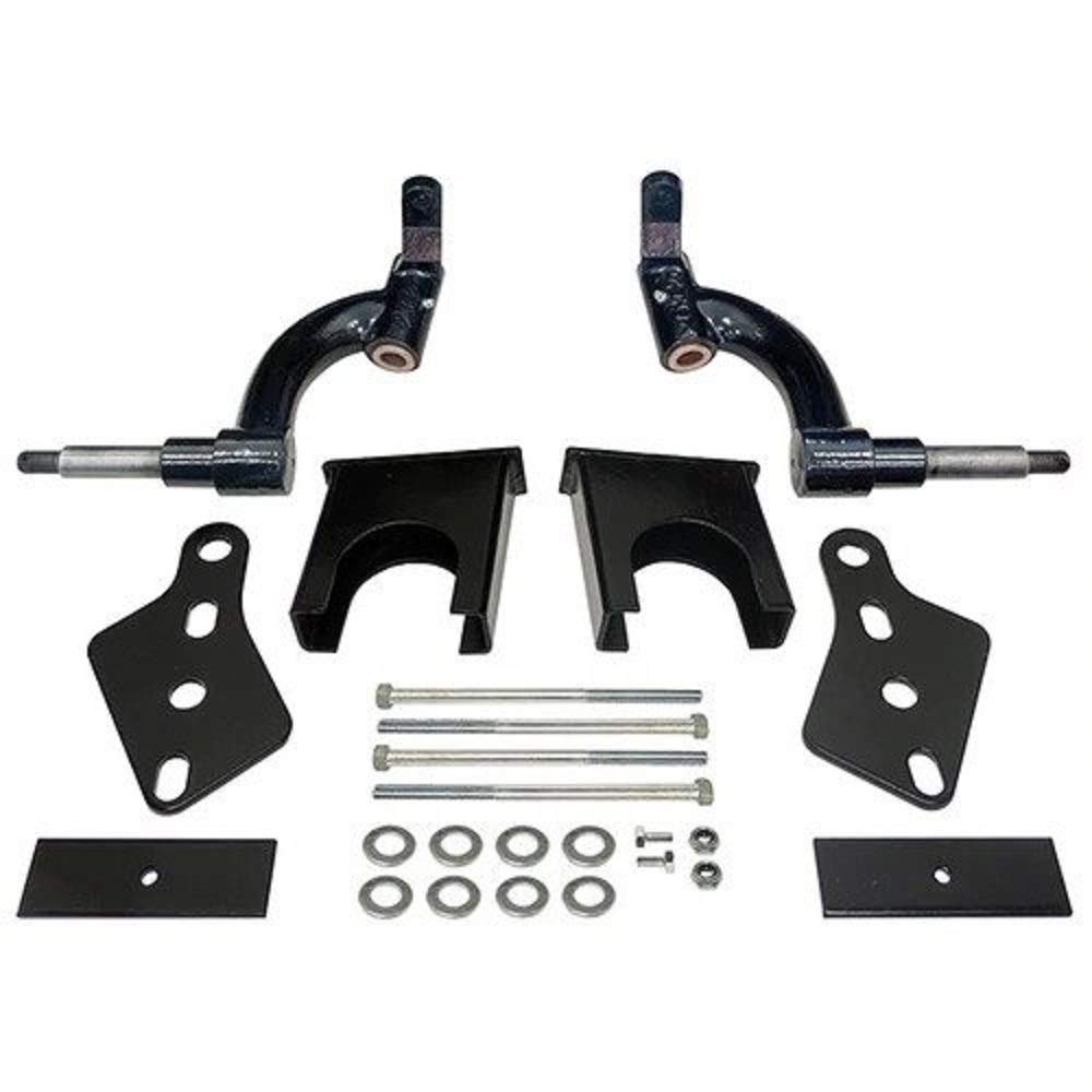 RHOX Drop Spindle Lift Kit for Club Car Precedent Gas & Electric Golf Carts - Off-Road & Trail Riding Accessories