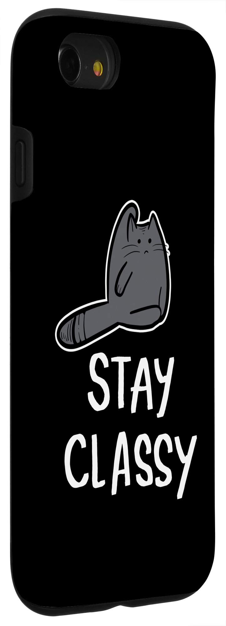 iPhone SE (2020) / 7 / 8 Cat Butt Funny Phone Case - Cute Protective Cover for Cat Lovers - Perfect Gift for Pet Owners & iPhone Users