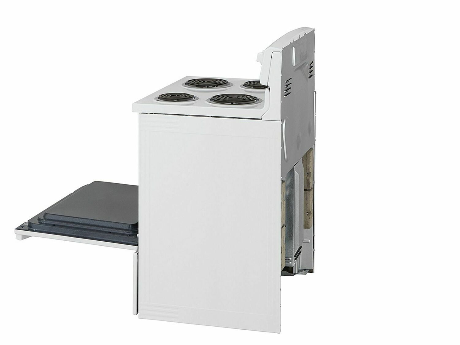 Amana ACR2303MFW 30-Inch Electric Range with Warm Hold Feature - White | Perfect for Home Kitchens & Small Restaurants