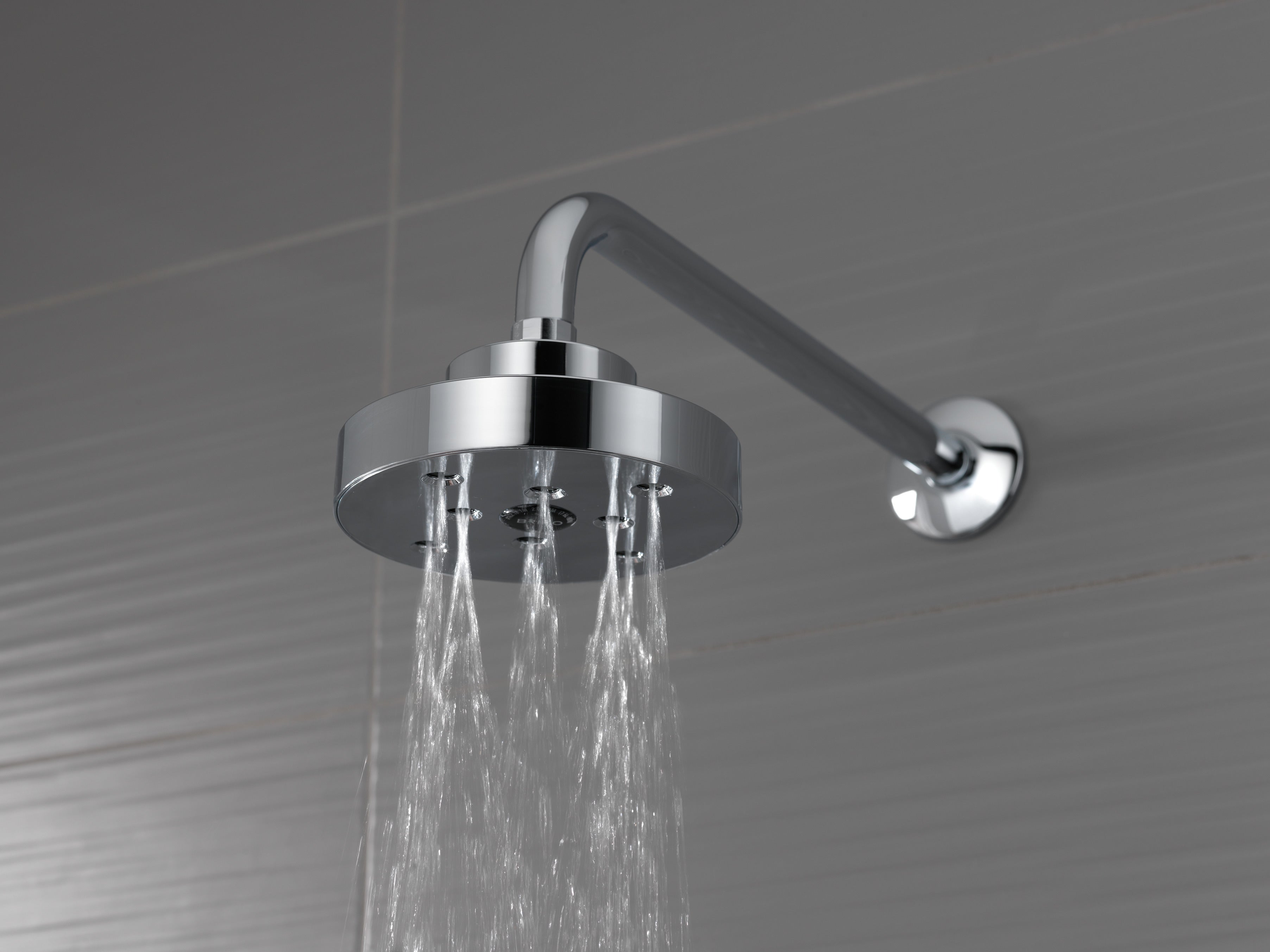Brizo RP71648PC 16-Inch Adjustable Shower Arm and Flange in Chrome - Perfect for Modern Bathroom Renovations and Spa-Like Shower Experiences