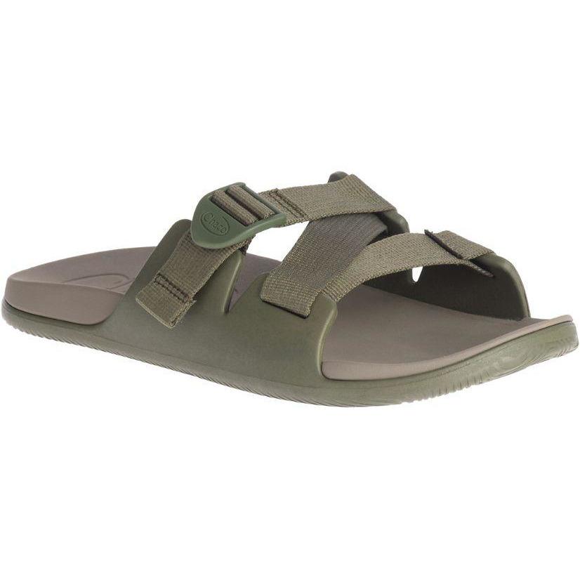 Chaco Chillos Slide Men's Sandals - Comfortable & Durable Outdoor Slides for Hiking, Beach, and Pool - Final Sale