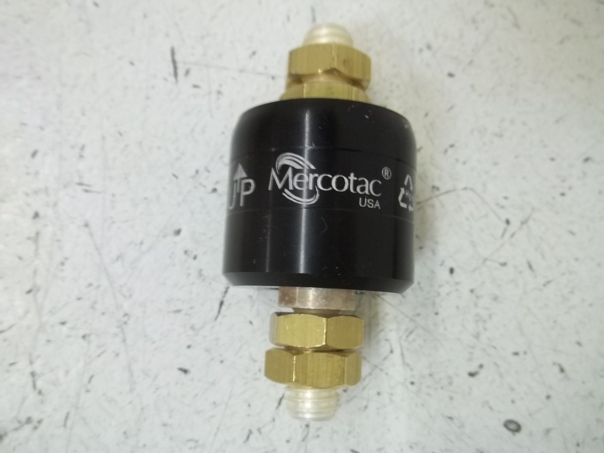 1250 Rotary Electric Connector - 1 Conductor, 250A 250VAC, 1200 RPM - Ideal for Industrial Machinery, Wind Turbines & Heavy-Duty Equipment