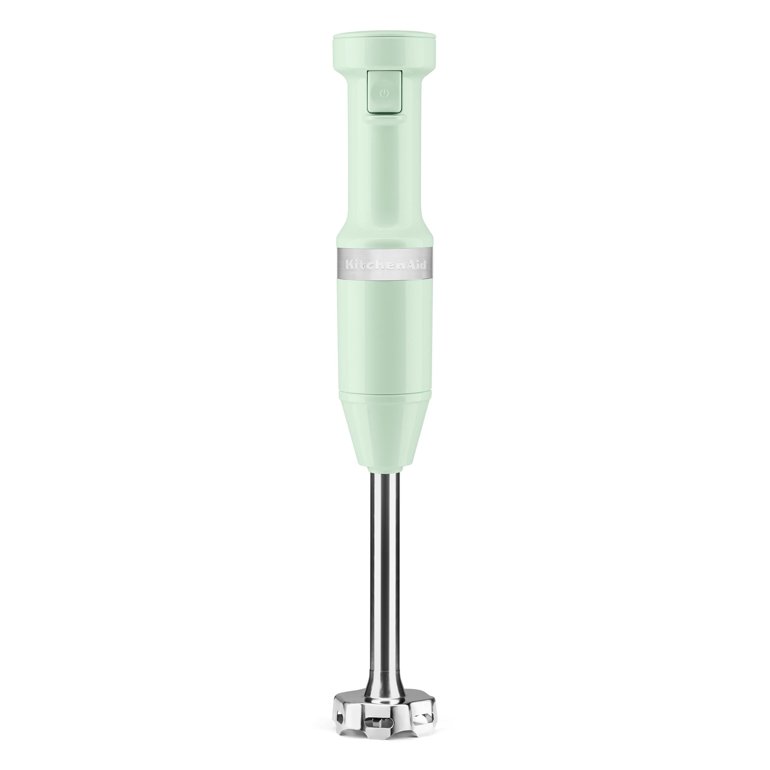 KitchenAid KHBV53 Variable Speed Corded Hand Blender - Pistachio Green | Powerful Immersion Blender for Smoothies, Soups & Baking | Perfect for Home Kitchens & Professional Chefs