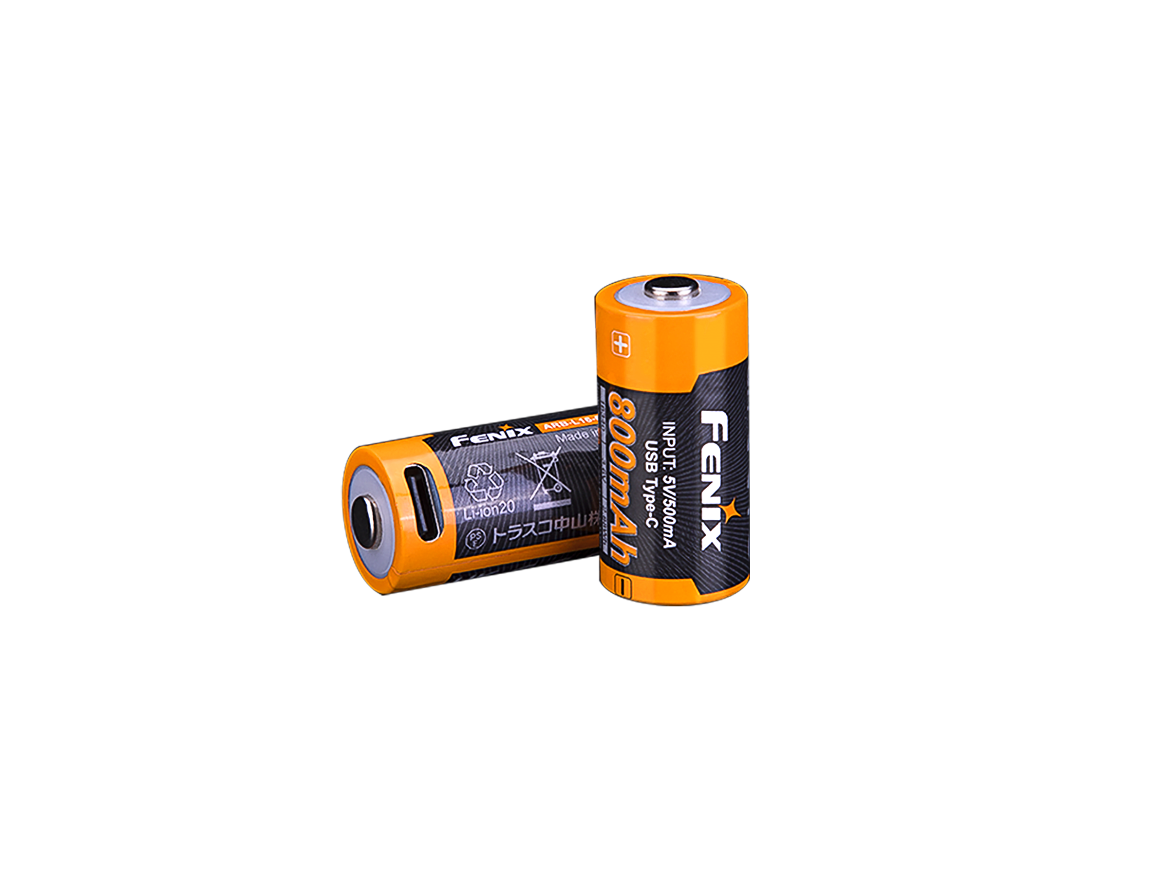 Fenix ARB-L16 800 Lumens USB-C Rechargeable 16340 Battery - Perfect for Tactical Flashlights, Emergency Kits & Outdoor Adventures