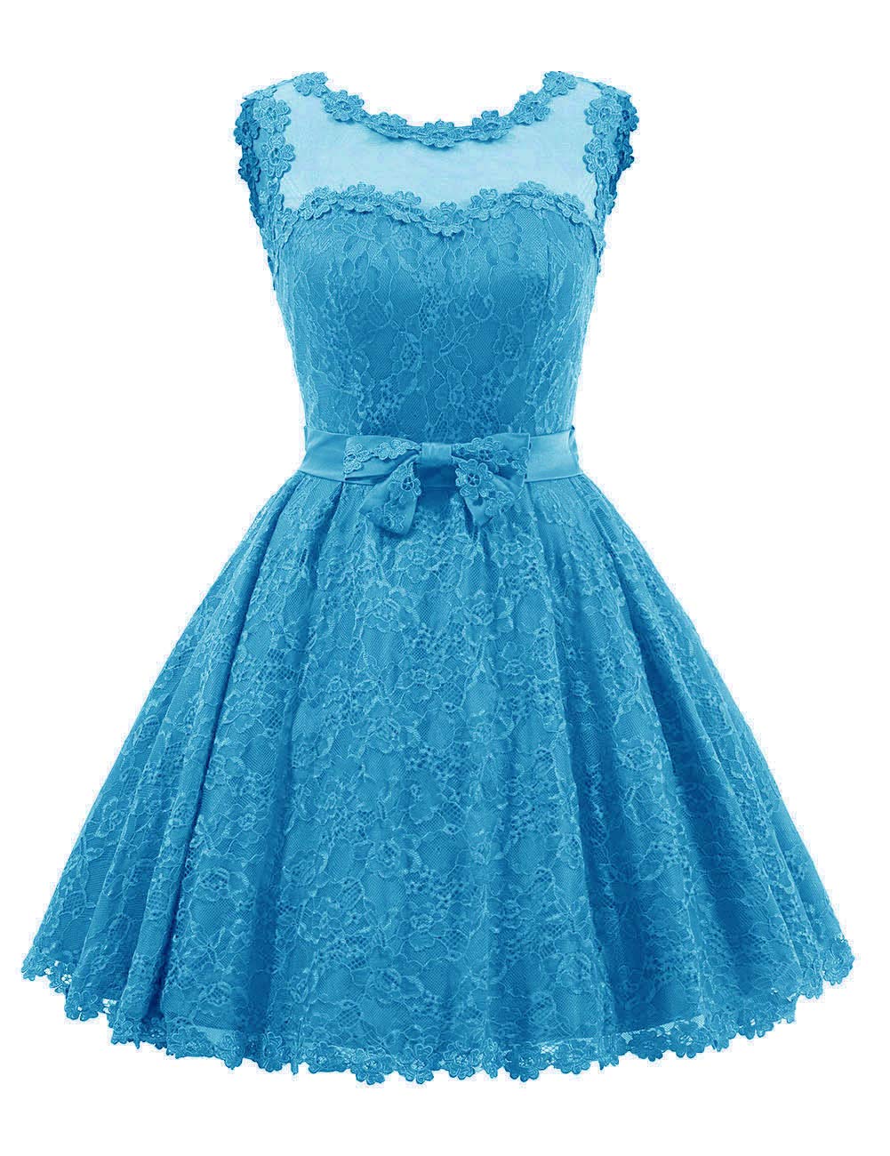 Junior Lace Prom Dress with Appliques - Elegant Short Homecoming Party Dress for Teens | Perfect for Dances, Formals & Special Occasions