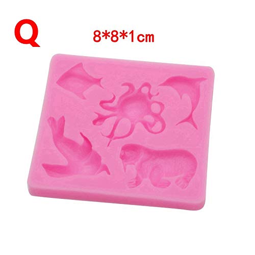 Premium Silicone Starfish Mold for DIY Soap, Chocolate, Fondant - Baking & Cake Decorating Tools - Perfect for Beach-Themed Parties, Wedding Favors, and Holiday Crafts