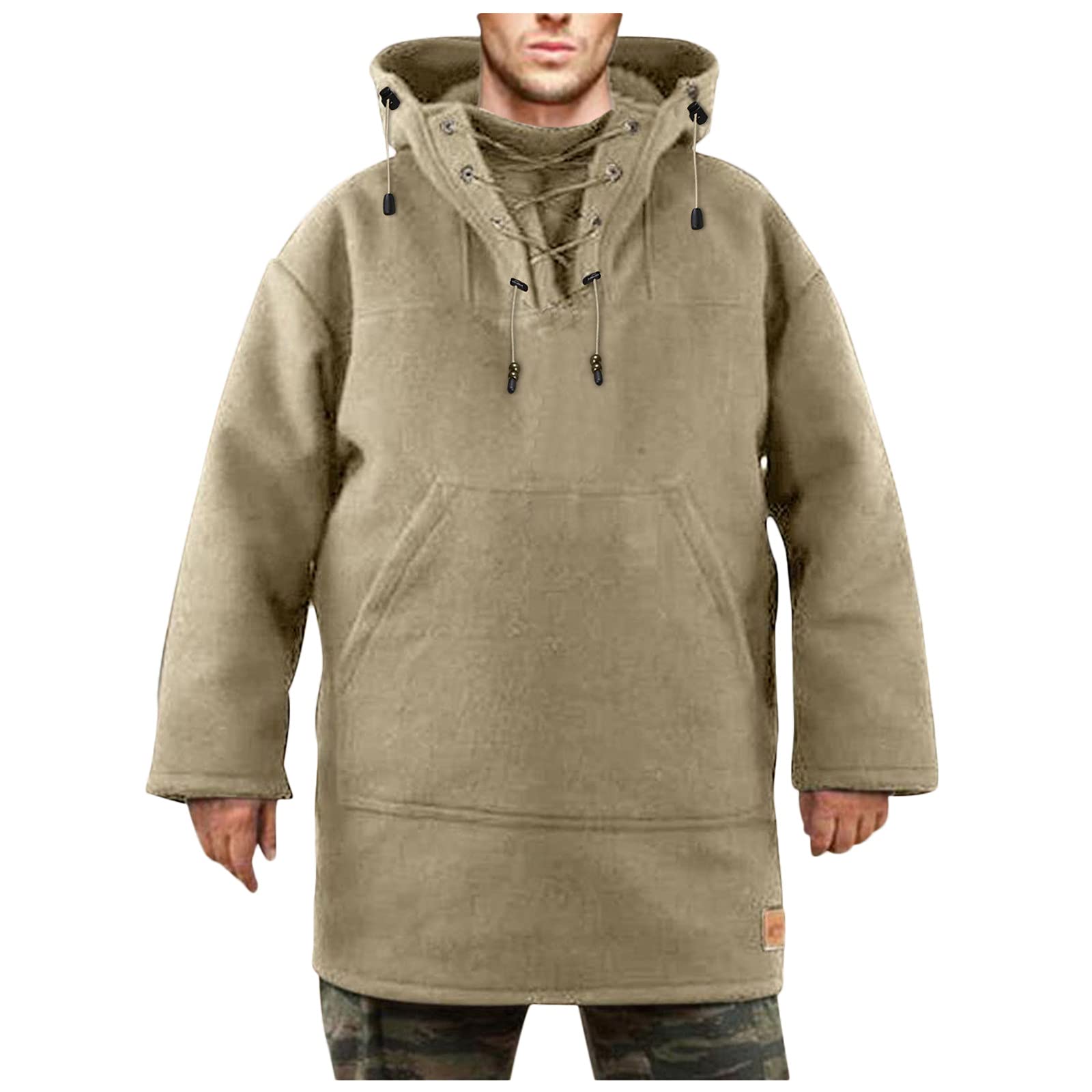 Men's Lightweight Zip Hoodie - Casual Loose Fit for Autumn & Winter | Outdoor & Lounge Wear
