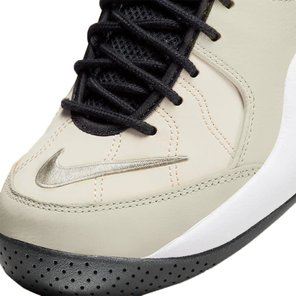 Nike Men's Air Zoom Flight 95 Basketball Shoes - Light Orewood Brown/Blue Cobalt - Size 10.5 | Retro Sneakers for Casual Wear, Street Style & Court Performance