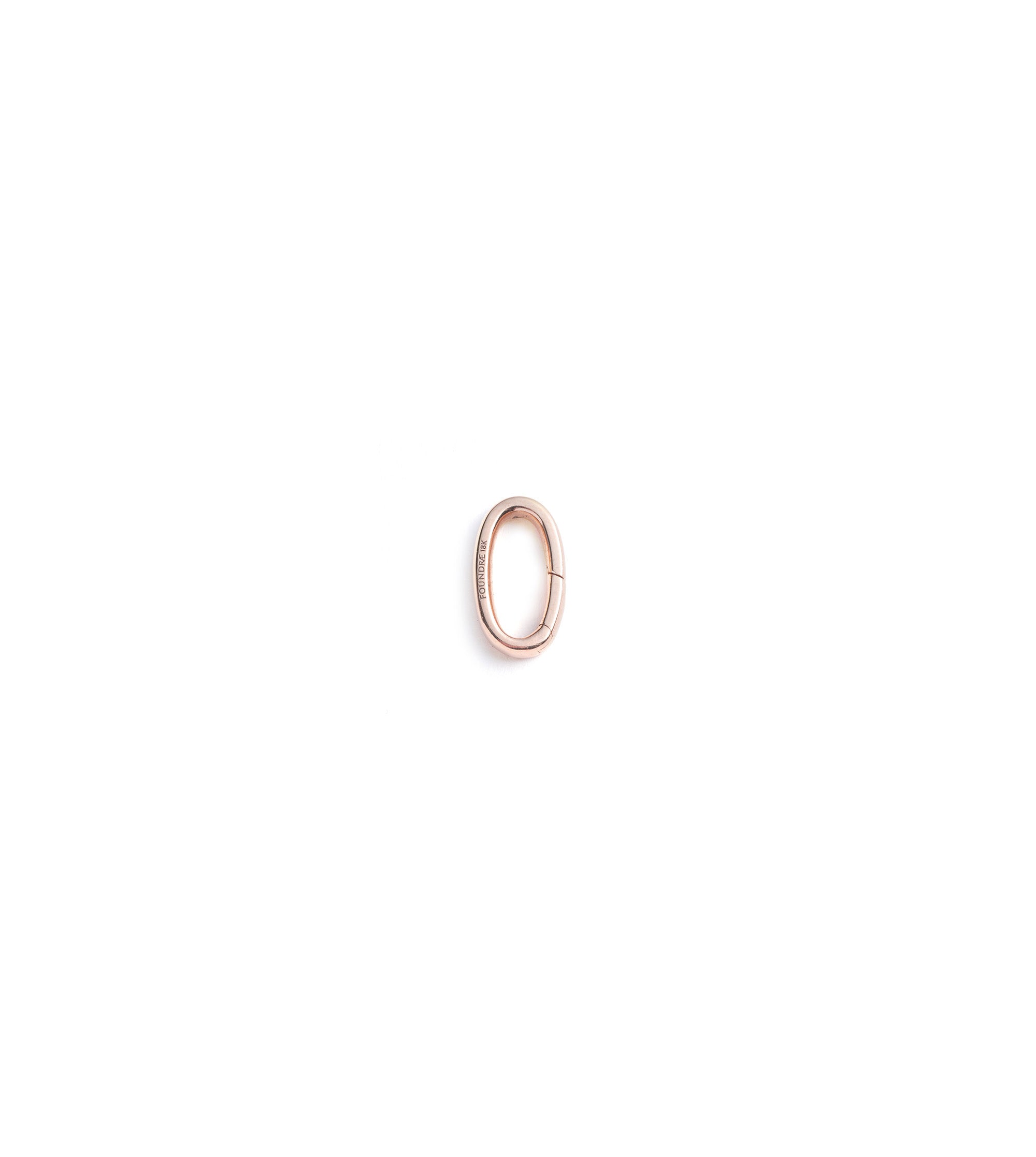 Rose Gold Medium Oval Annex Link Chain Necklace - Elegant Jewelry for Women, Perfect for Parties, Weddings & Everyday Wear