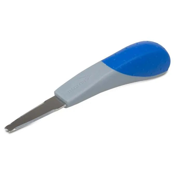 Premium 3-Teeth Anti-Slip Handle Oyster Knife - Professional Stainless Steel Shucking Tool for Fresh Oysters, Clams & Seafood - Perfect for Home Kitchens, Restaurants & Beachside BBQs