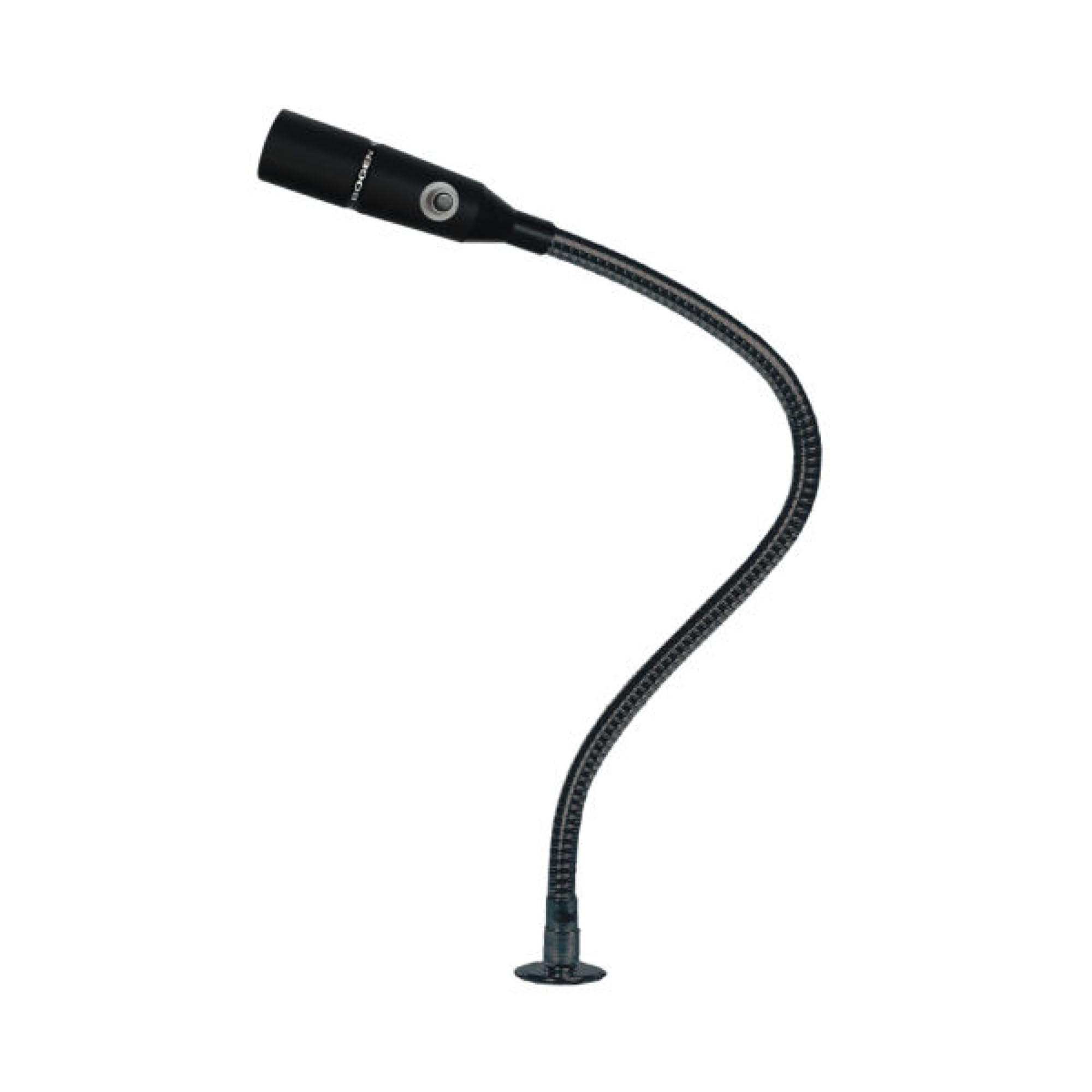 Bogen MGN19A Push-Button Gooseneck Microphone - Omnidirectional Condenser Mic for Conference Calls, Podcasting & Live Streaming (Ideal for Boardrooms, Classrooms & Recording Studios)
