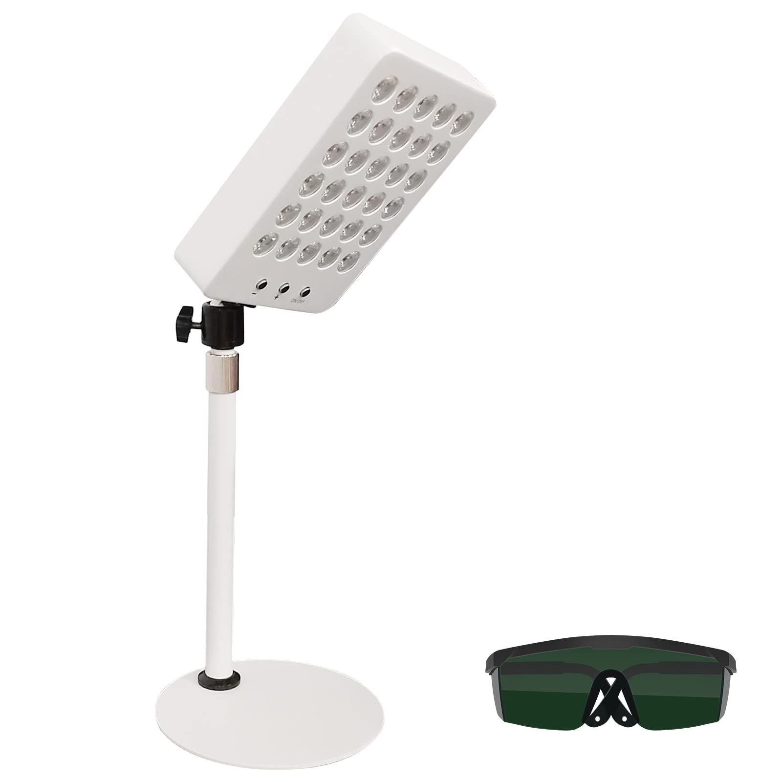 Red Light Therapy Device for Face & Skin - 30 LED Deep 660nm Wavelength | Anti-Aging, Wrinkle Reduction & Skin Rejuvenation | Perfect for Home Spa, Acne Treatment & Daily Skincare Routine
