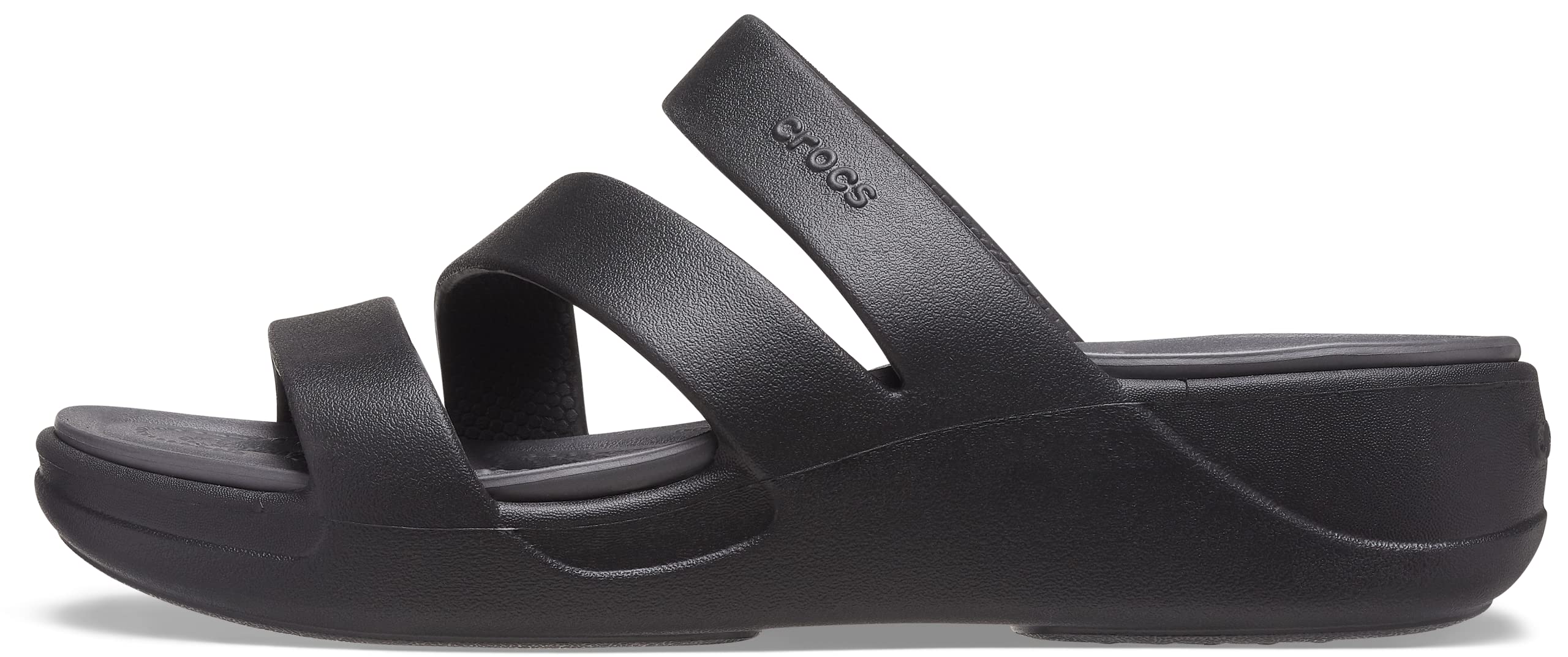 Crocs Women's Boca Strappy Wedge Sandal - Comfortable & Stylish Summer Shoes for Beach, Pool & Casual Outings