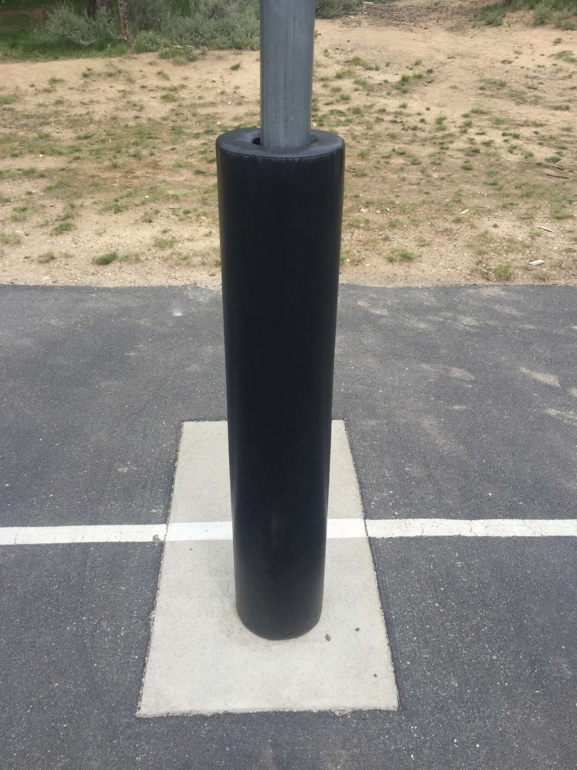 4-Foot Tall Pole Pad, 6-Inch Diameter - Protective Cushion for Metal Poles, Gym Equipment, and Playground Safety - Perfect for Home, Gym, and Outdoor Use