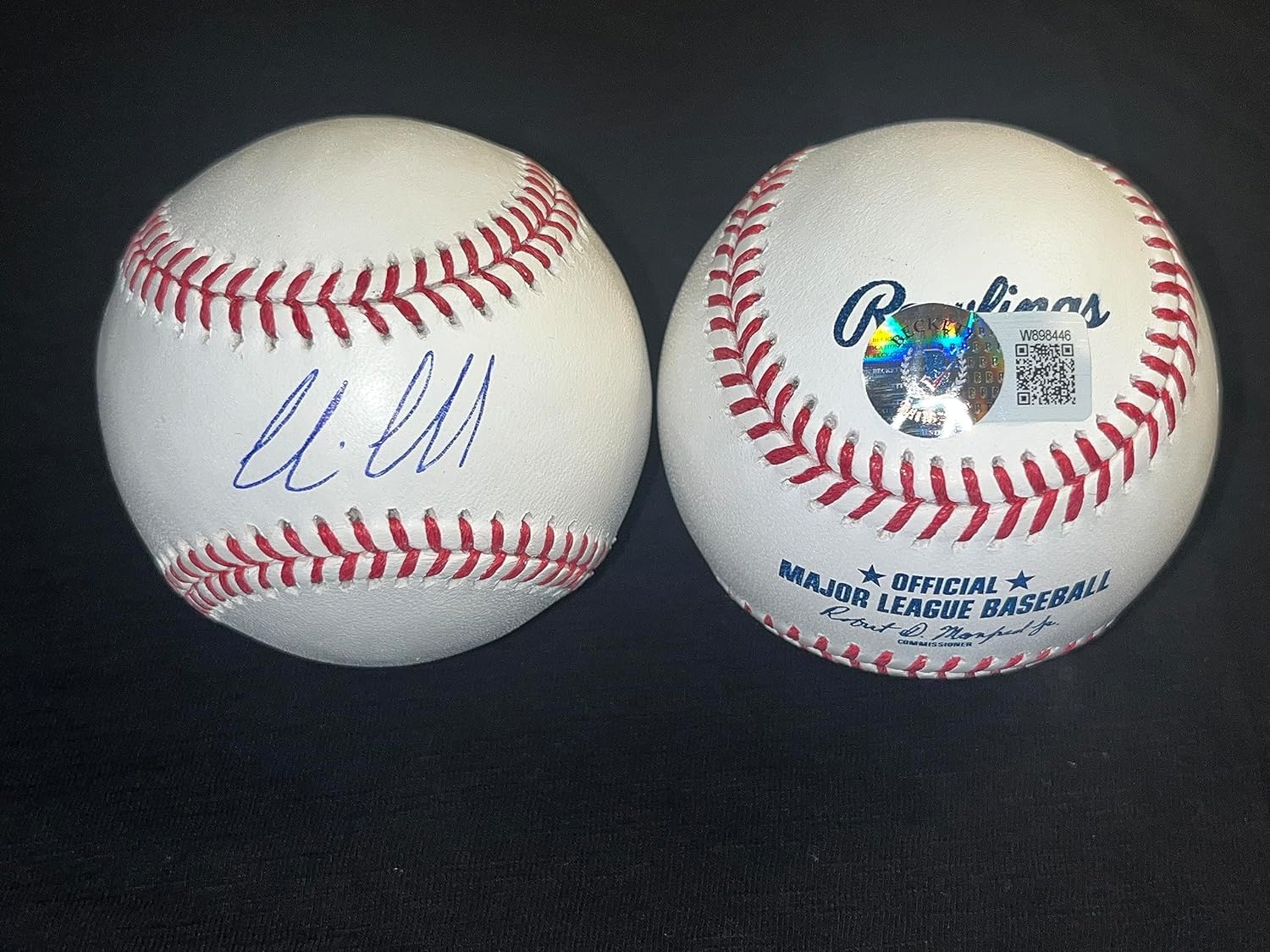 Corbin Carroll Autographed Arizona Diamondbacks Baseball with Beckett Witness Hologram - Official MLB Collectible for Sports Memorabilia Fans & Gift for Baseball Enthusiasts - Perfect for Display, Collection, or Investment