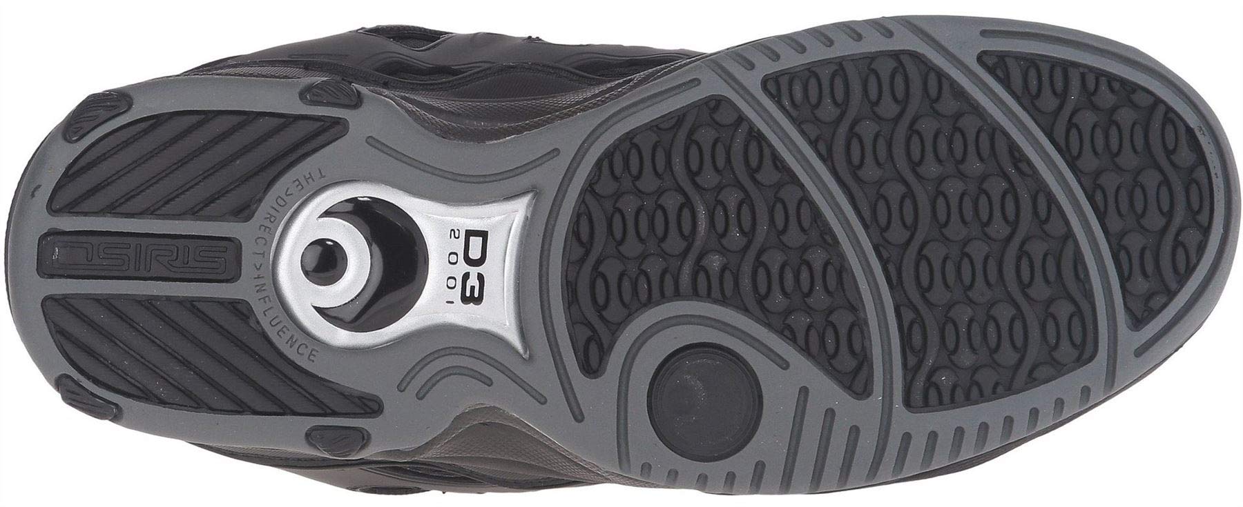 Osiris D3 2001 Black Mens Skate Shoes - Retro Skateboard Sneakers for Men | Streetwear & Urban Fashion | Perfect for Skateboarding, Casual Wear & Sneaker Collectors