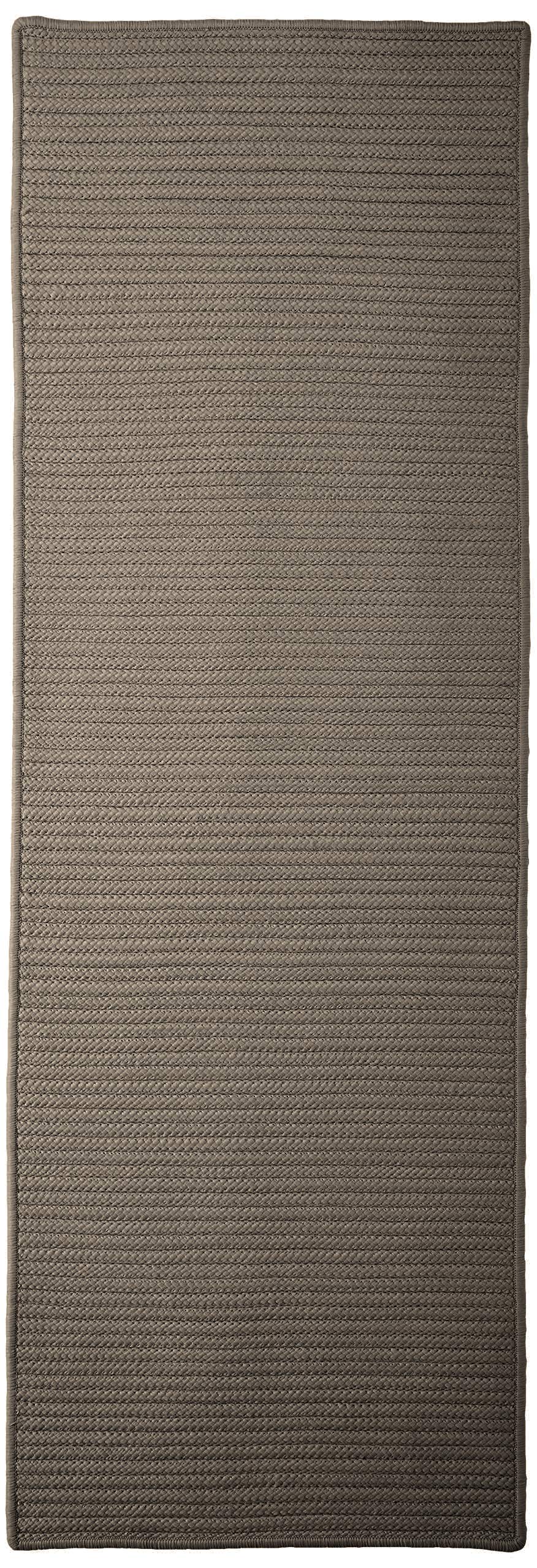 Colonial Mills Simply Home 2' x 8' Braided Rug - Soft Gray Indoor Runner for Hallway, Kitchen & Entryway - Non-Slip Floor Mat for Home Decor