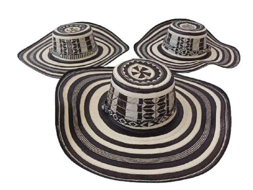 Authentic Colombian Vueltiao Sombrero for Men & Women - Handwoven by Colombian Artisans - Perfect for Beach, Festival & Cultural Events