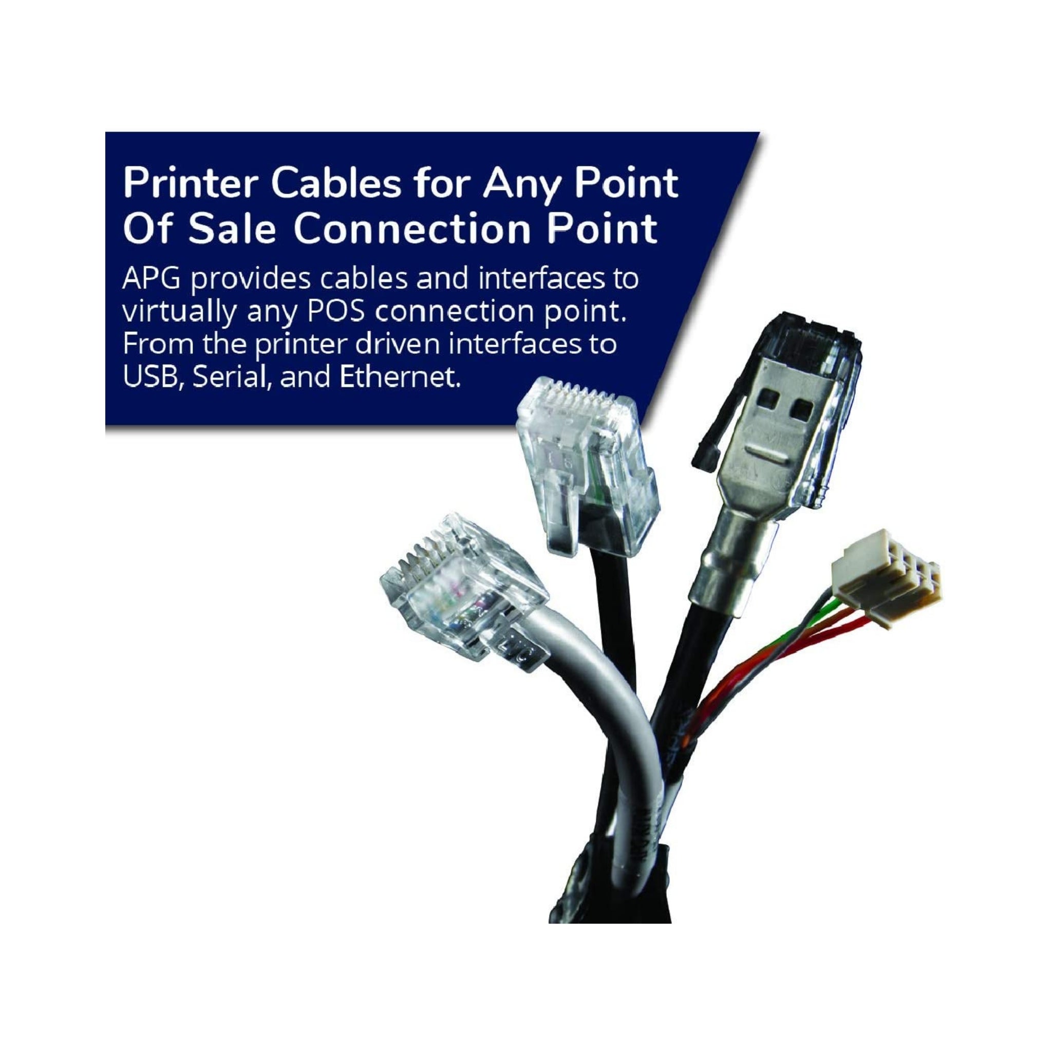 APG CD 101A USB Printer Cable - High-Speed Data Transfer for HP, Canon, Epson Printers - Perfect for Home Office, Small Business & School Printing Needs