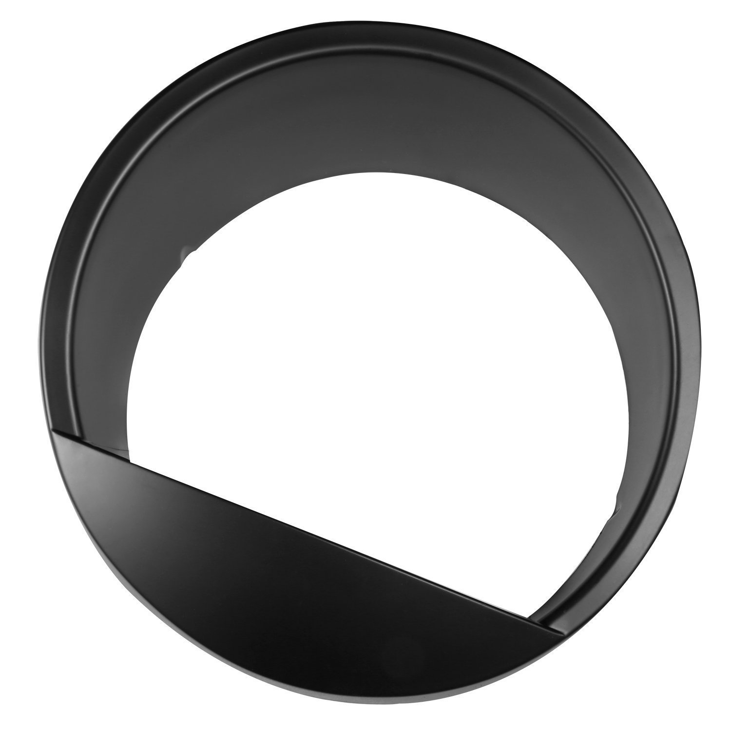 Angry Bird Style Jeep Wrangler JK & Unlimited (2007-2018) Headlight Cover Rings - Black Trim Accessories for Off-Road Mods & Custom Decor | Perfect for Jeep Enthusiasts & Outdoor Adventures