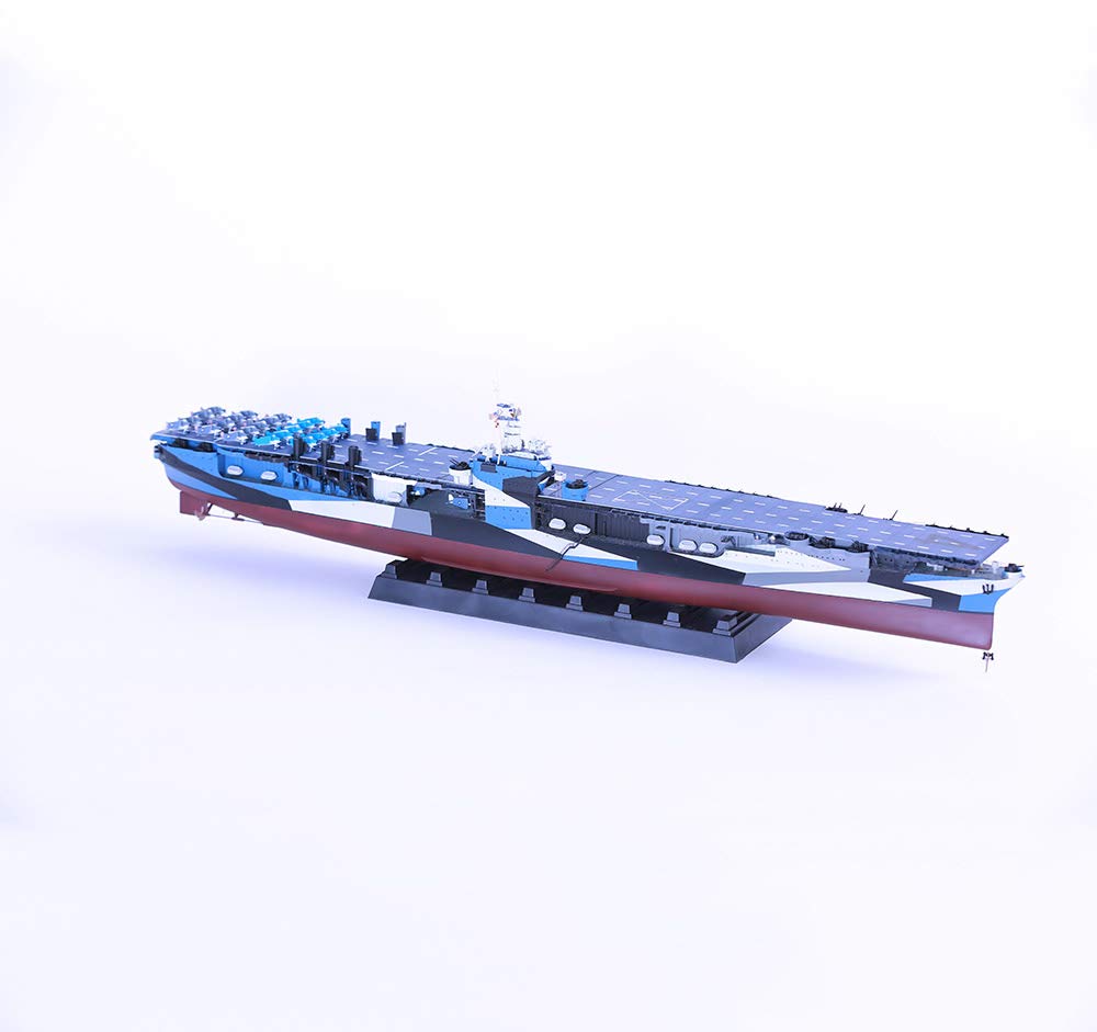 1/350 Scale USS Ranger CV-4 Aircraft Carrier Plastic Model Kit - 26.4