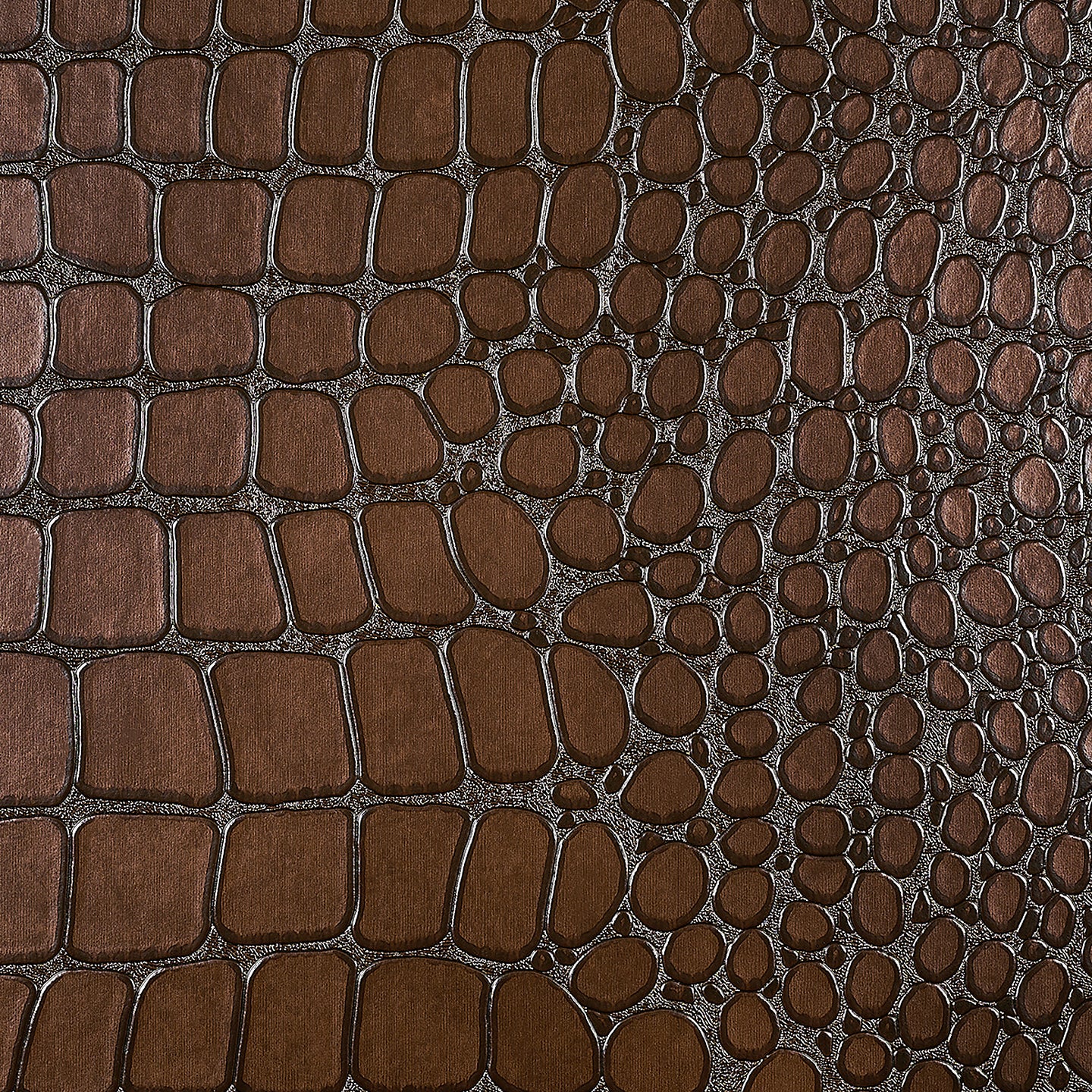 Phillip Jeffries Vinyl Crocodile Rock Wallpaper - Mire Brown Textured Wall Covering | Perfect for Living Room, Bedroom & Office Decor