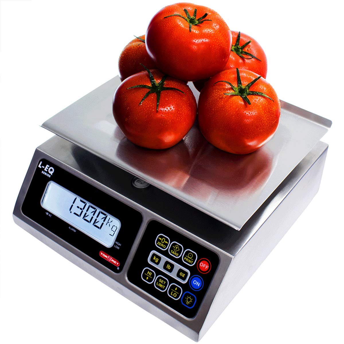 Tor Rey LEQ-10/20 Digital Portion Control Scale - 10lb/20lb Capacity, Precision Food Scale for Kitchen, Baking & Meal Prep - Perfect for Restaurants, Cafes & Home Cooking