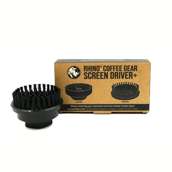 Rhino Coffee Gear Screen Driver Plus - Professional Espresso Tamper for Baristas & Home Brewing | Perfect for Espresso Machines & Coffee Shops