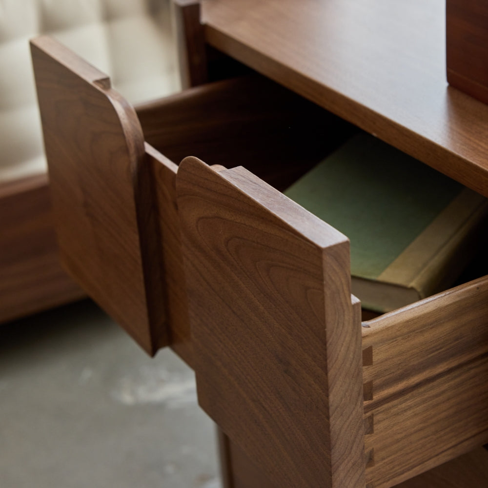 Montecito Side Table - Modern Wooden End Table for Living Room, Bedroom, or Office - Perfect for Coffee, Books, and Decor